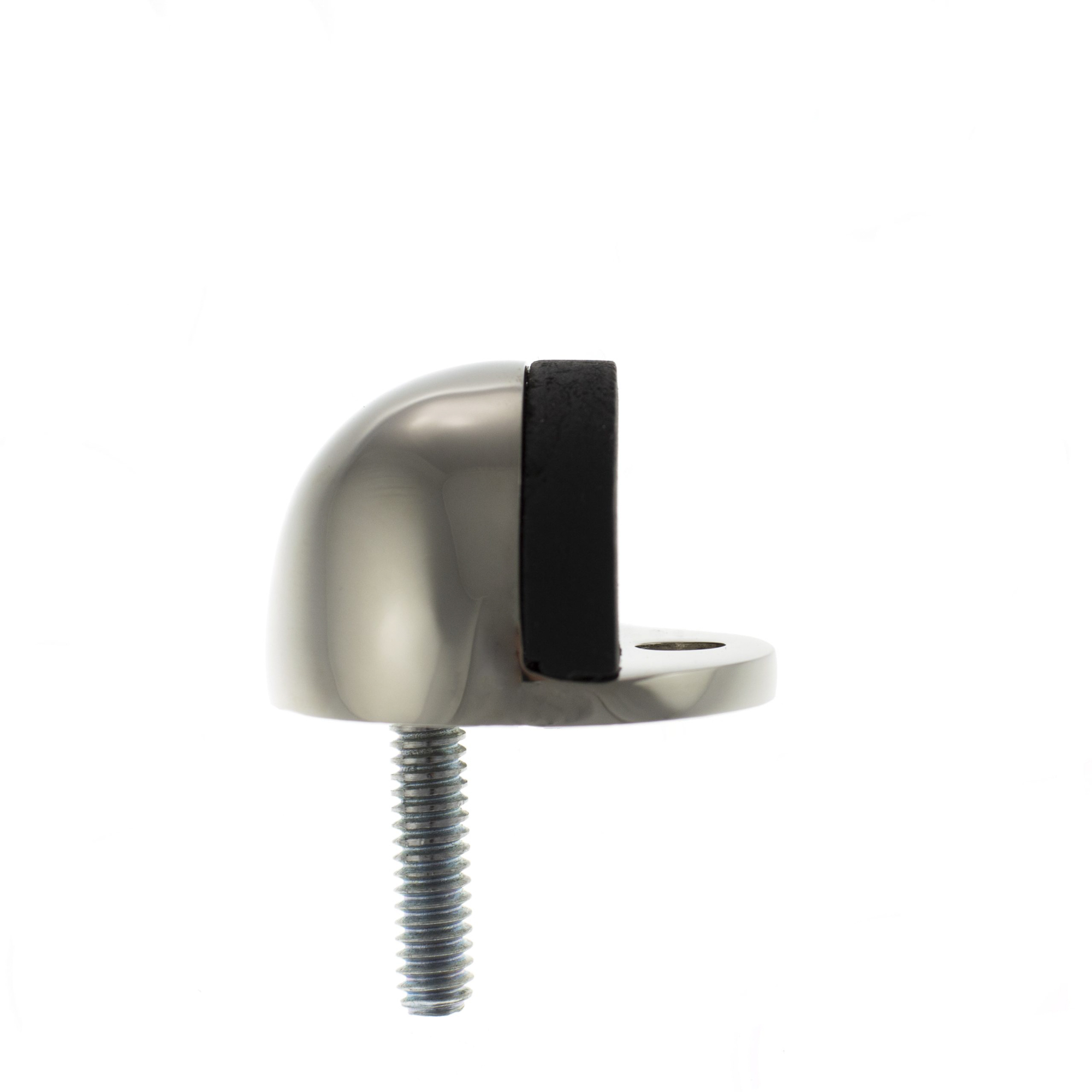ADSHMPPN Atlantic Half-Moon Premium Floor Mounted Door Stop - Polished Nickel