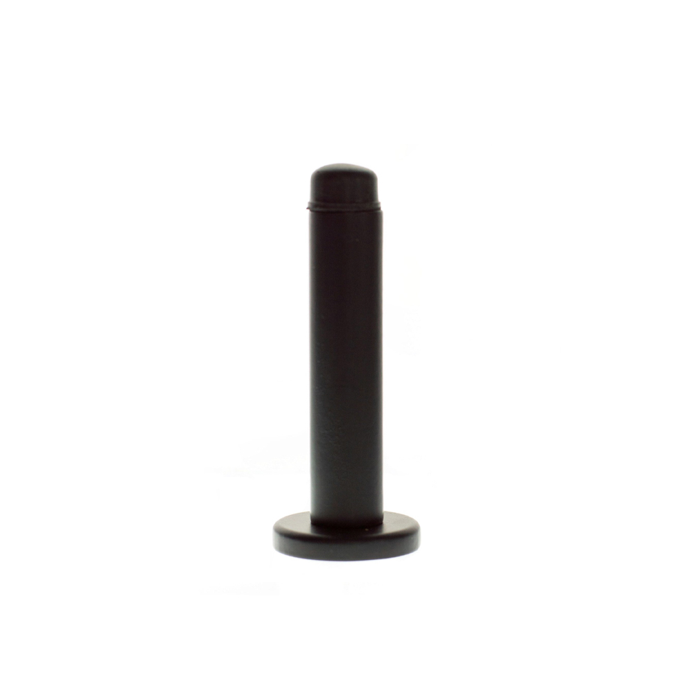 ADSWPMB Atlantic Premium Wall Mounted Door Stop on Concealed Fix Rose - Matt Black