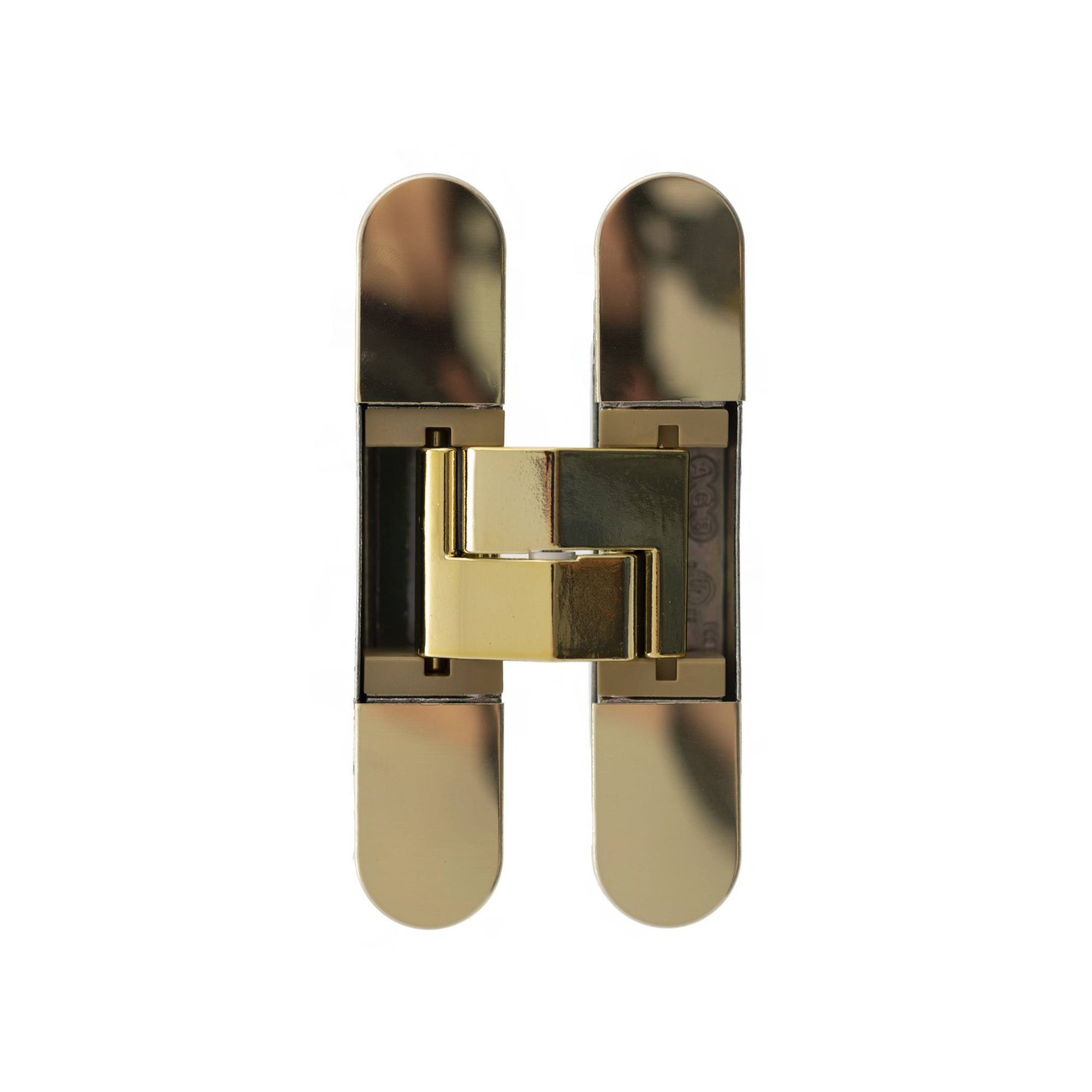 AGBH32PB AGB Eclipse Adjustable Concealed Hinge - Polished Brass
