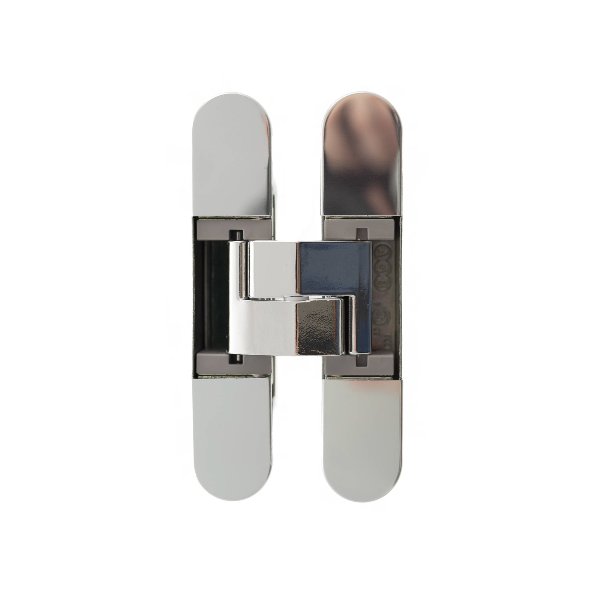AGBH32PN AGB Eclipse Adjustable Concealed Hinge - Polished Nickel