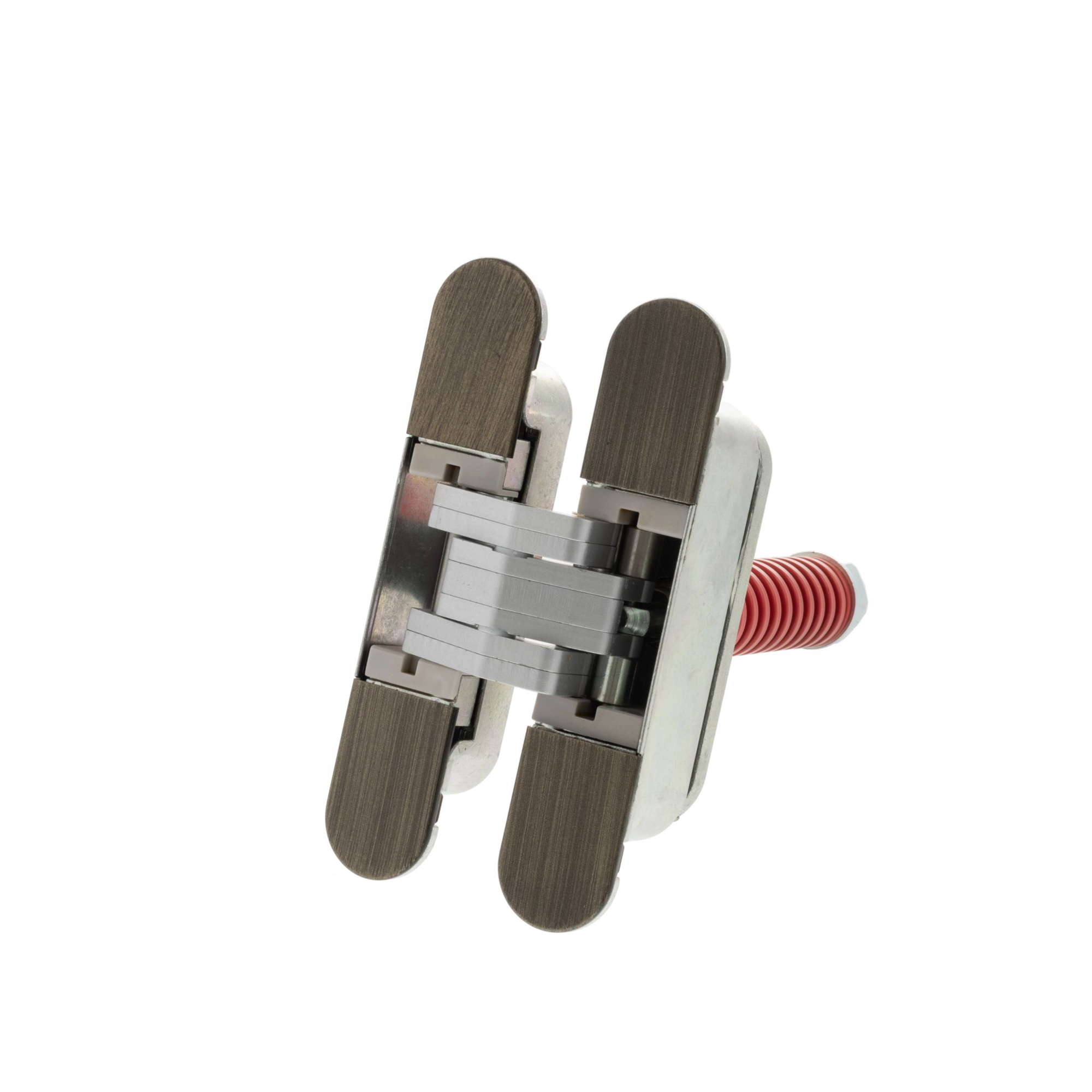 AGBH32SHDMAB AGB Eclipse 3.2 Heavy Duty Self-Close Concealed Hinge for 60kg door - Matt Antique Brass