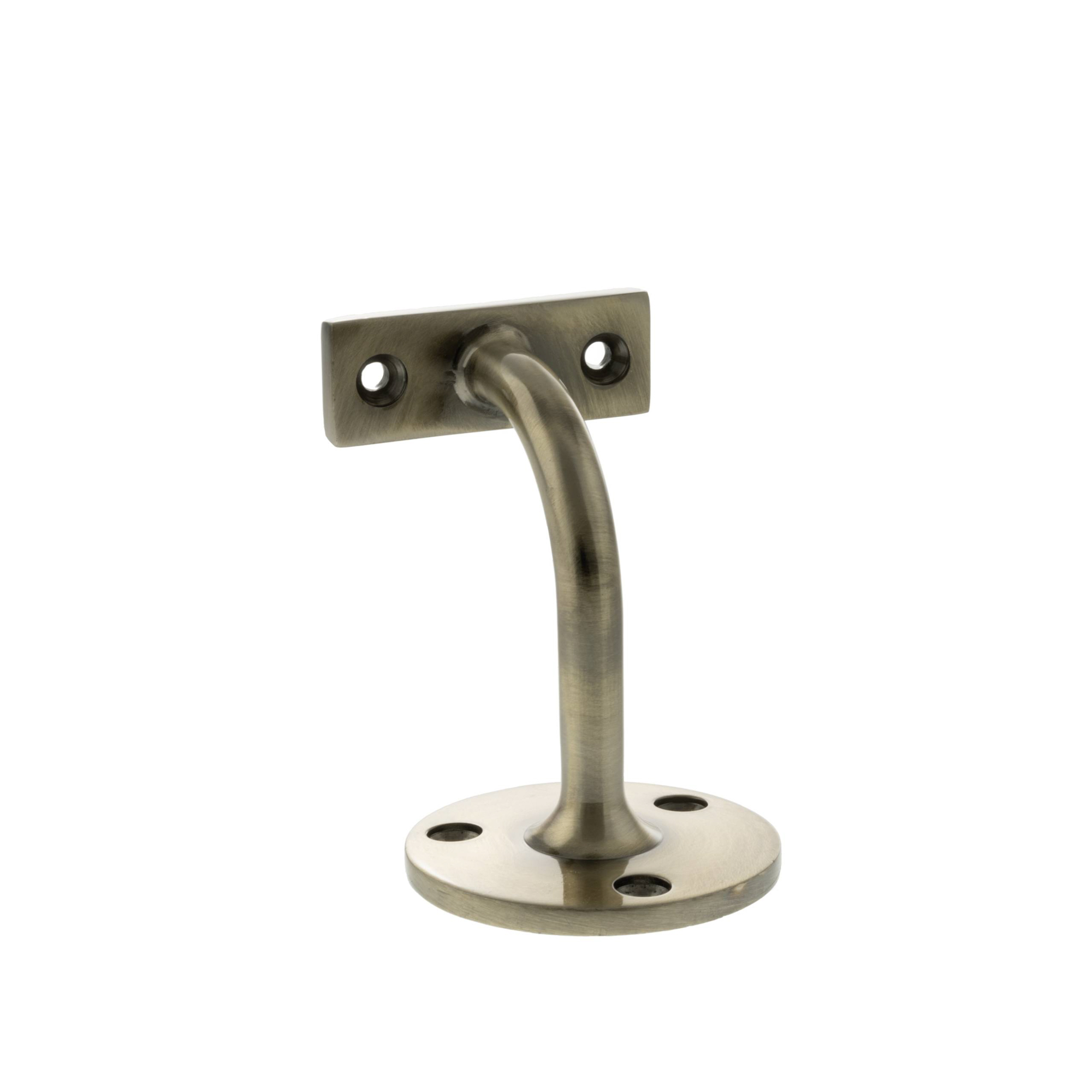 AHB80AB Atlantic Heavy-Duty Handrail Bracket 80mm Projection - Antique Brass