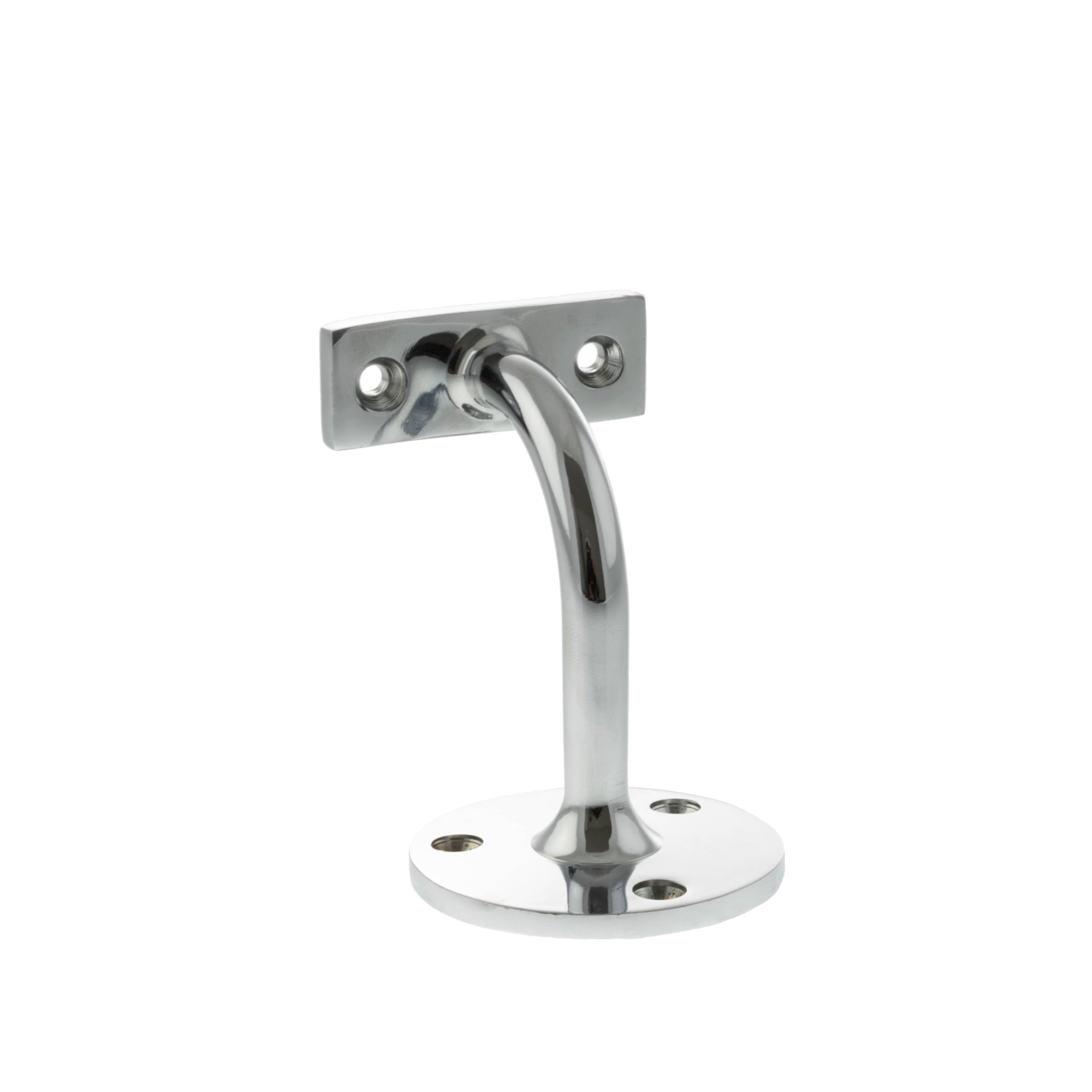 AHB80PC Atlantic Heavy-Duty Handrail Bracket 80mm Projection - Polished Chrome