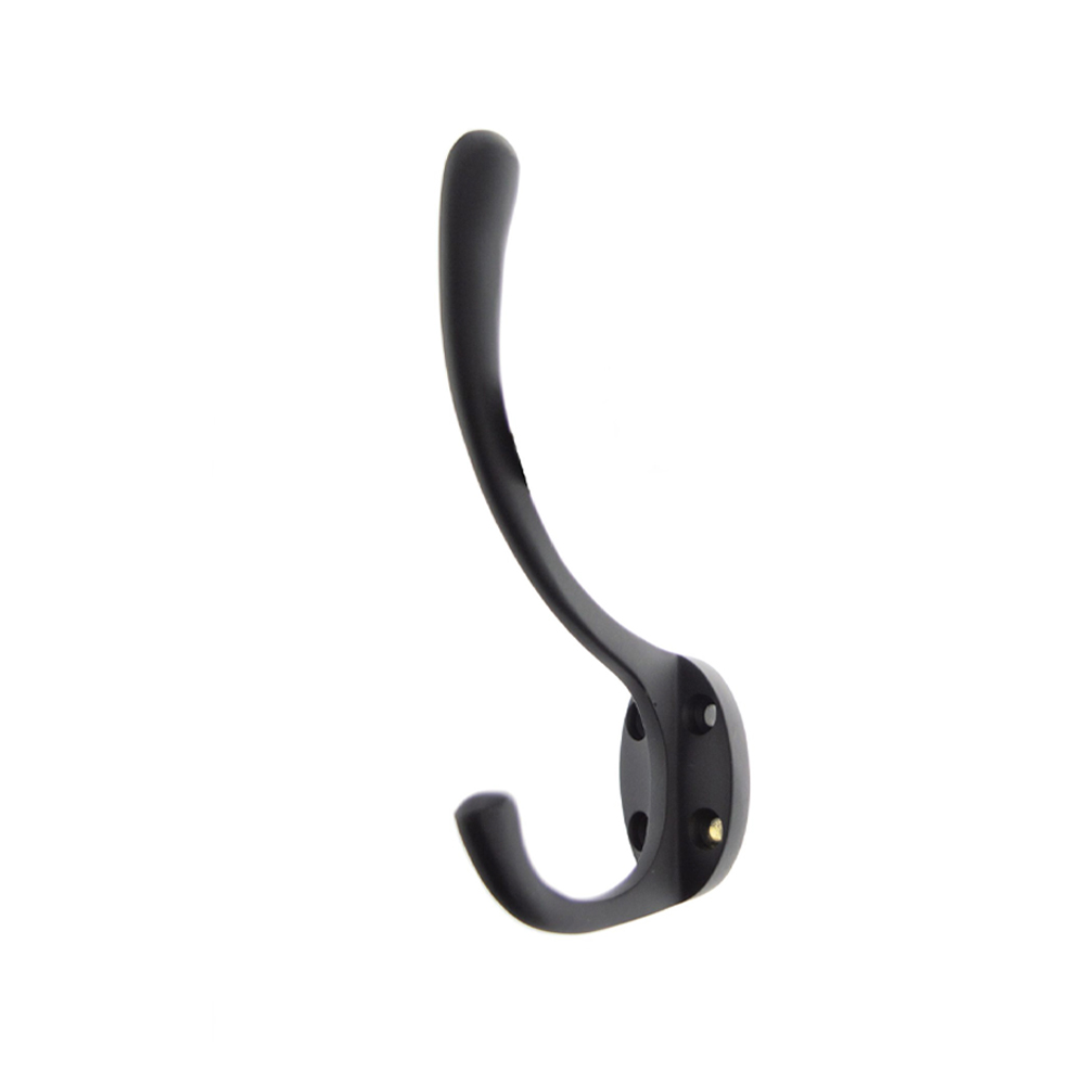 AHCHMB Atlantic Traditional Hat & Coat Hook - Matt Black