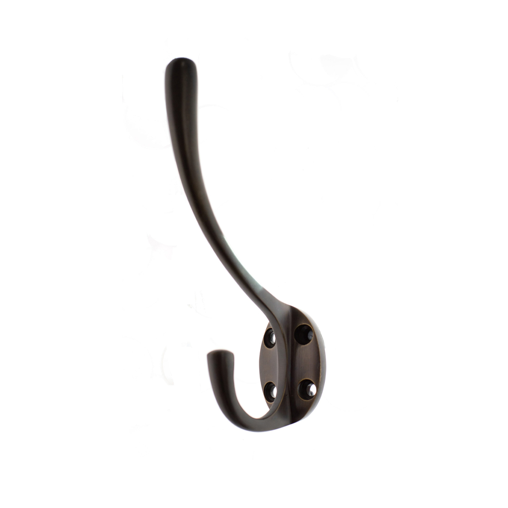 AHCHUB Atlantic Traditional Hat & Coat Hook - Urban Bronze