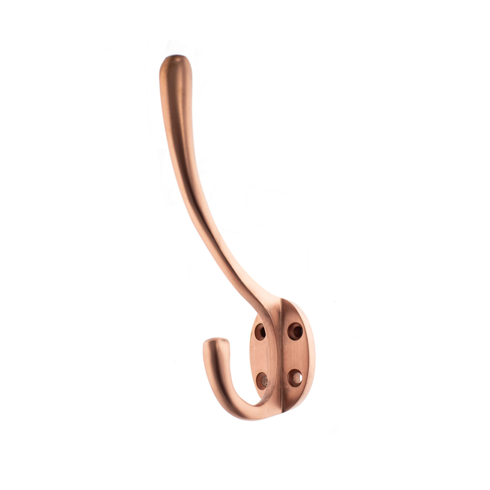 AHCHUSC Atlantic Traditional Hat & Coat Hook - Urban Satin Copper
