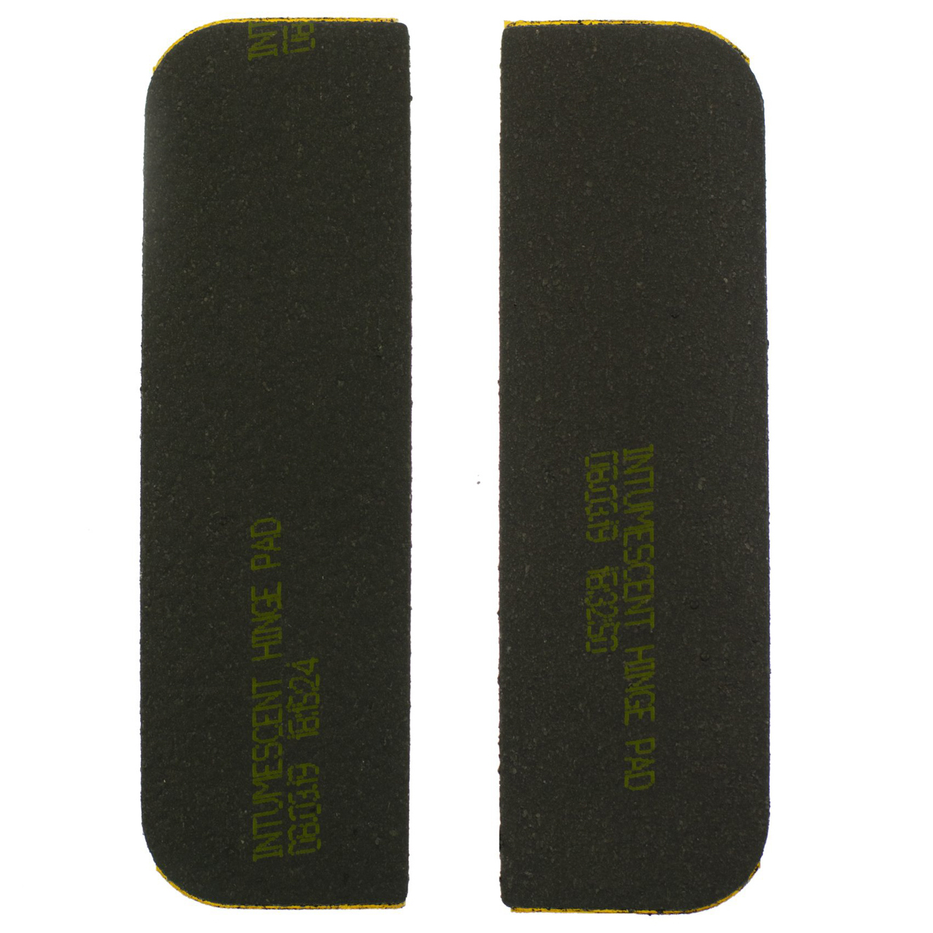 AHPFRR43FD60(6) Radius Corner Intumescent Hinge Pad 4"x3" set of 6 - FD60