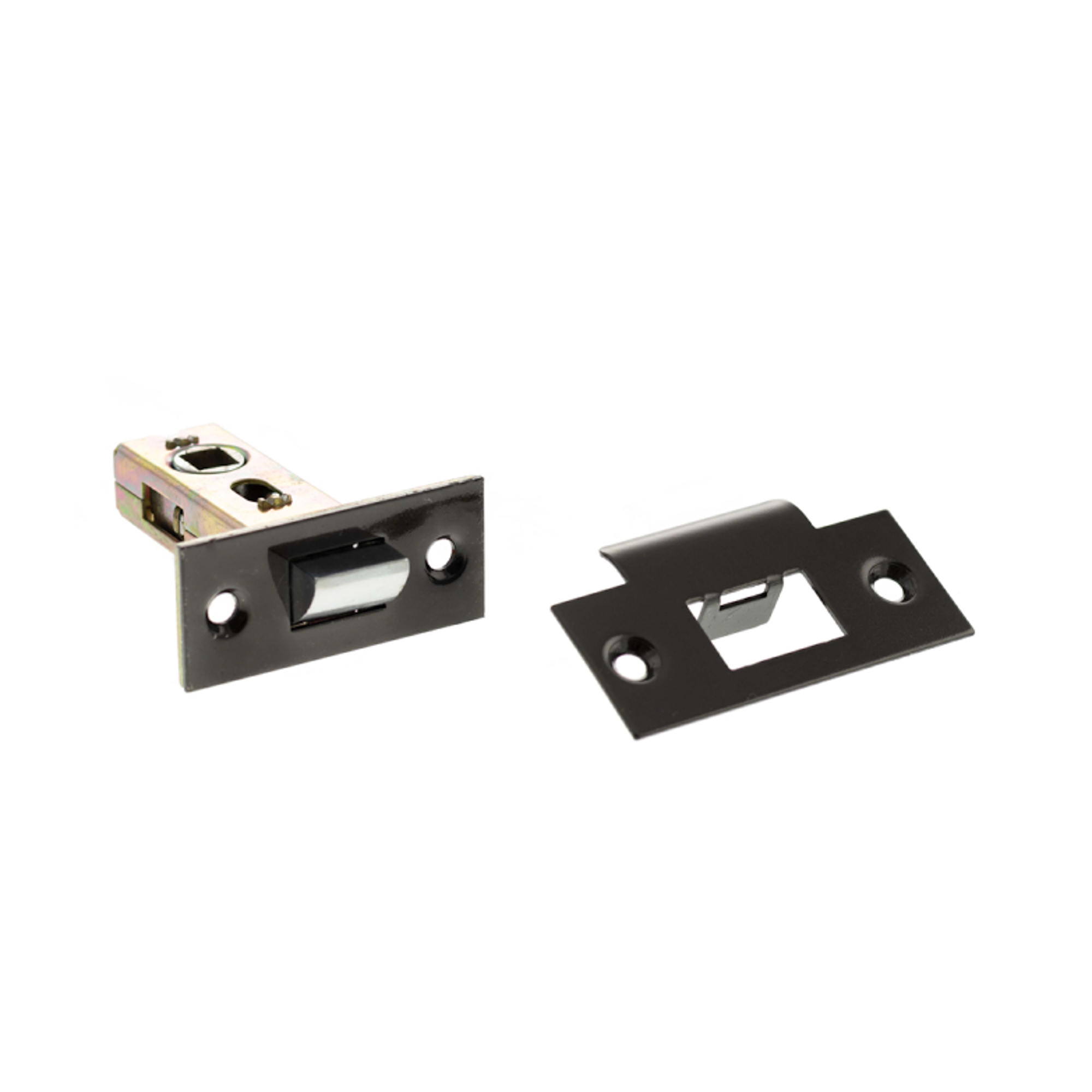 AL25BN Atlantic Bolt Through Tubular Latch 2.5" - Black Nickel