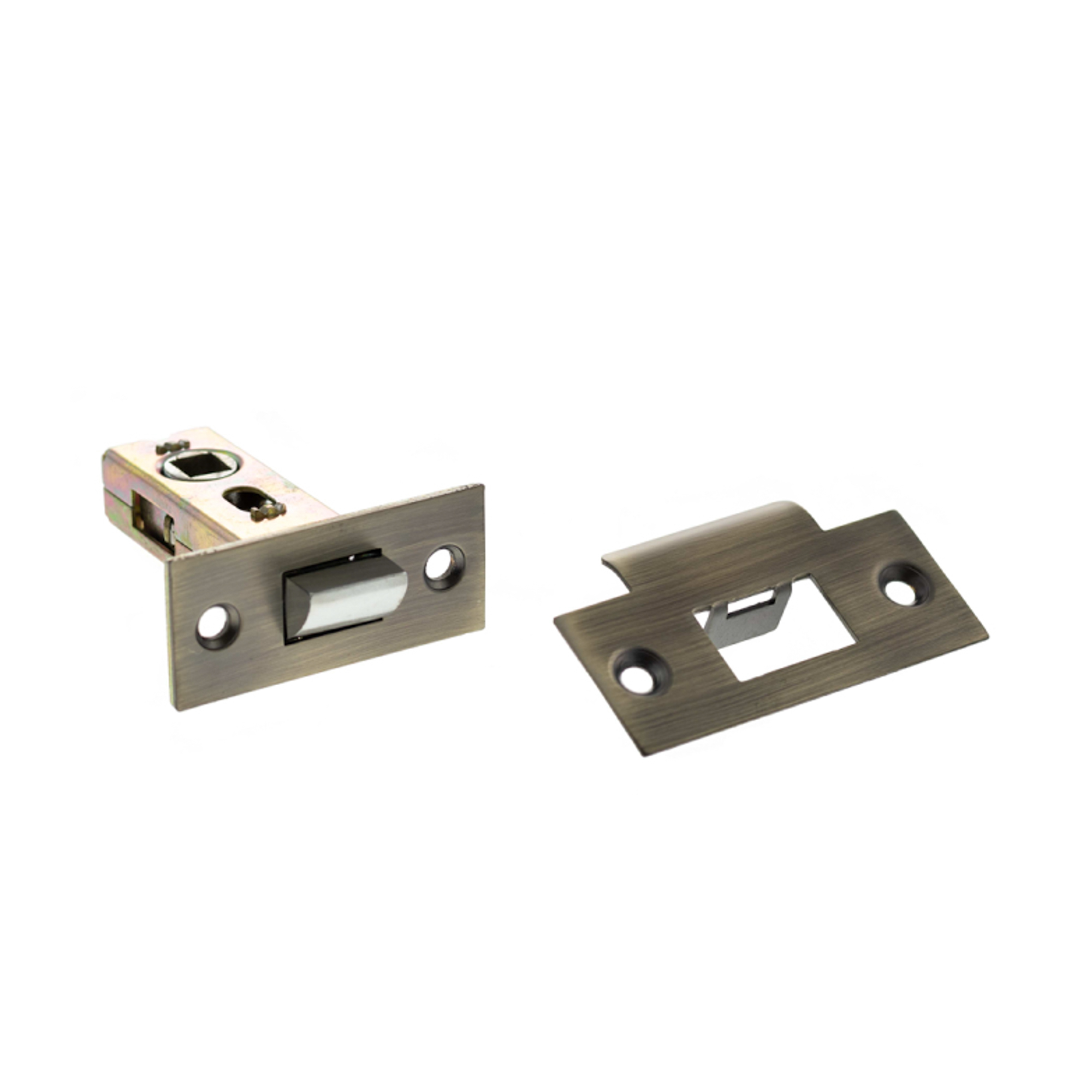AL25MAB Atlantic Bolt Through Tubular Latch 2.5" - Matt Antique Brass
