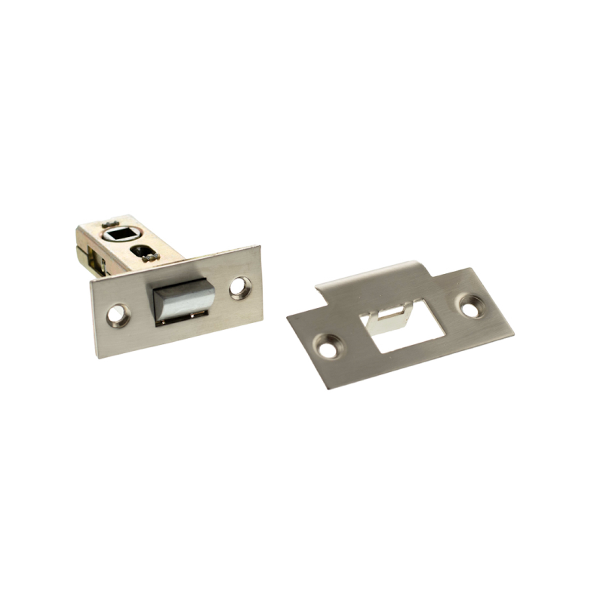 AL25SN Atlantic Bolt Through Tubular Latch 2.5" - Satin Nickel