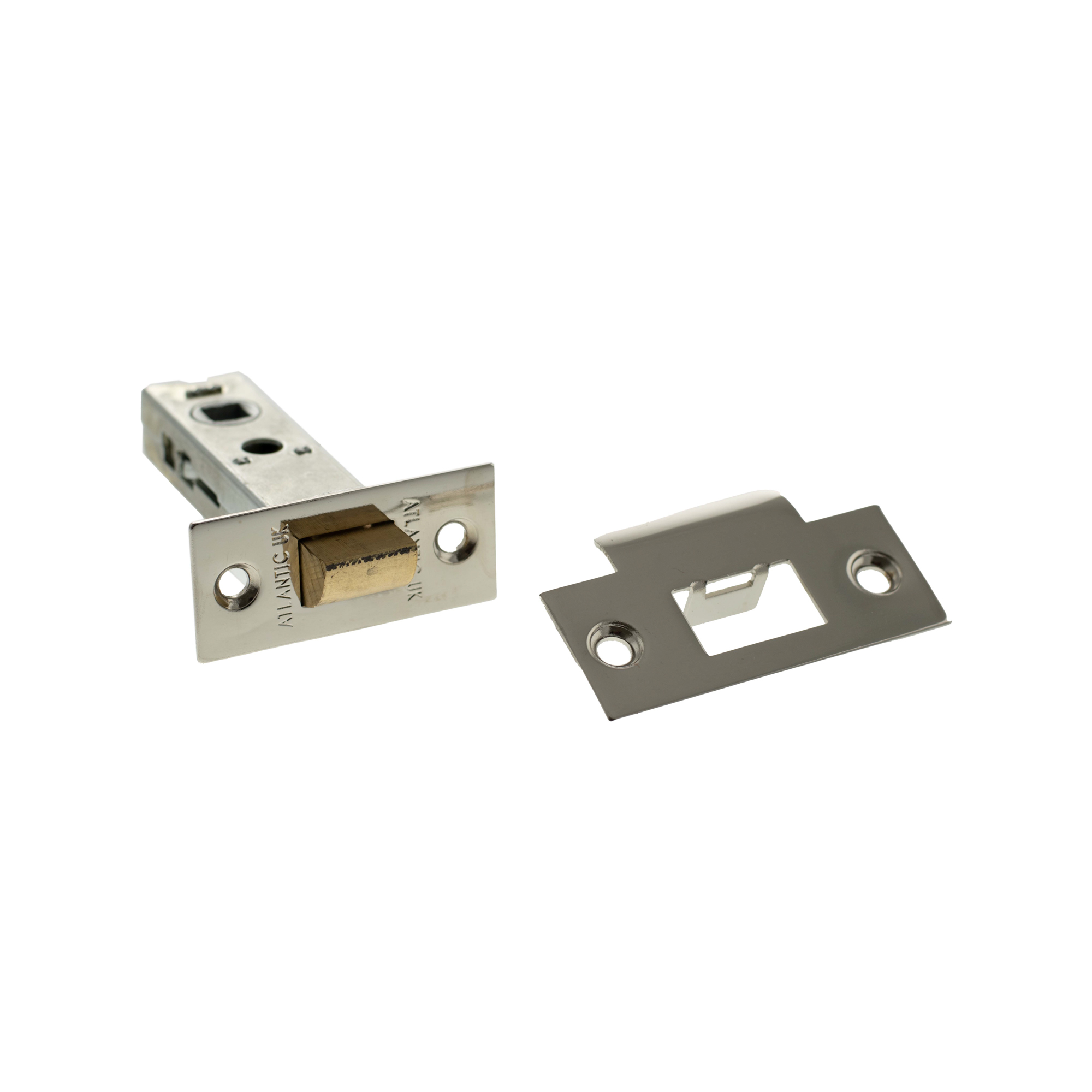 AL3PN Atlantic Heavy Duty Bolt Through Tubular Latch 3" - Polished Nickel