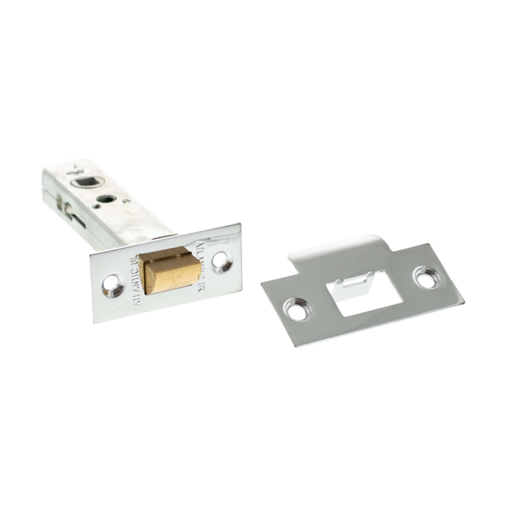 AL4PC Atlantic Heavy Duty Bolt Through Tubular Latch 4" - Polished Chrome