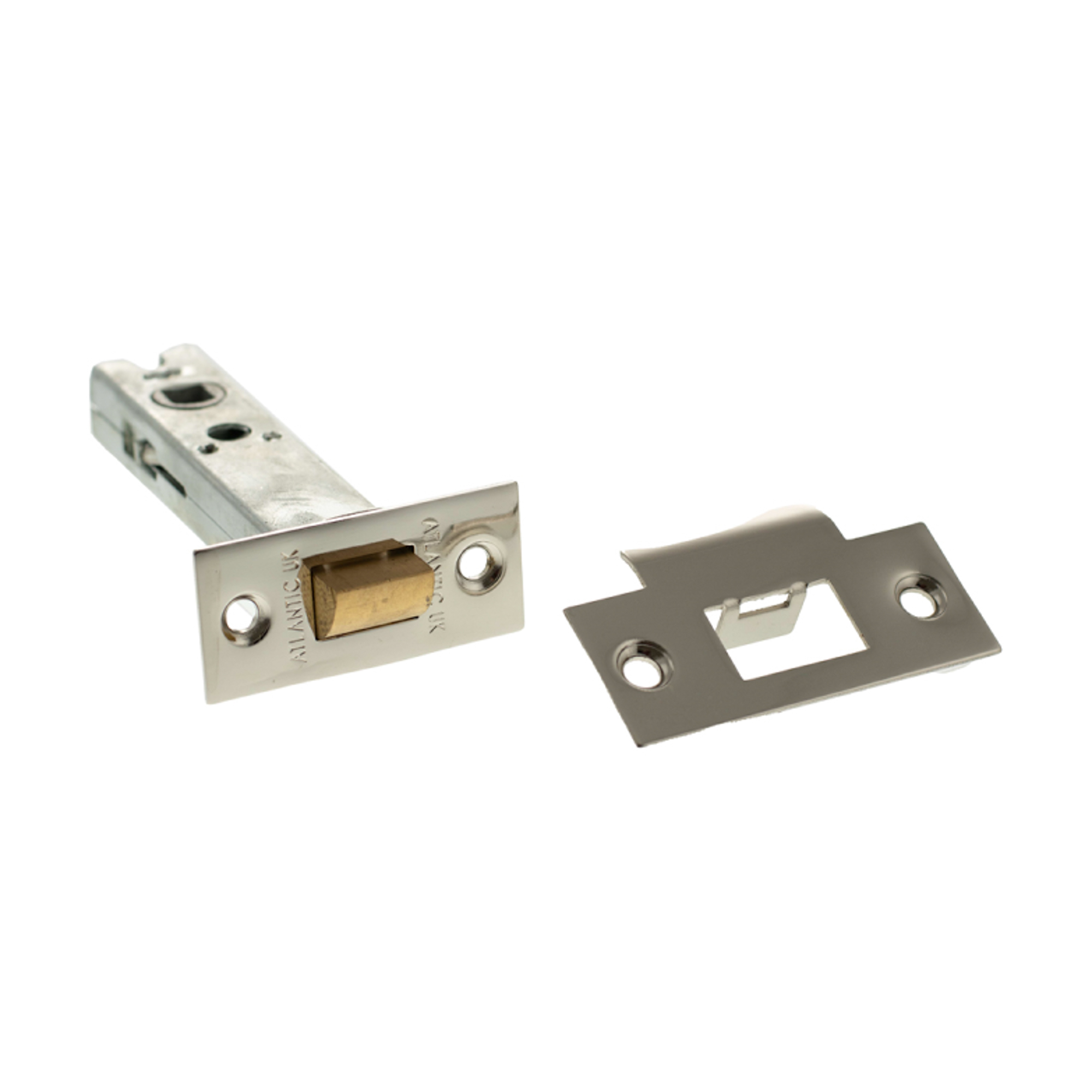 AL4PN Atlantic Heavy Duty Bolt Through Tubular Latch 4" - Polished Nickel
