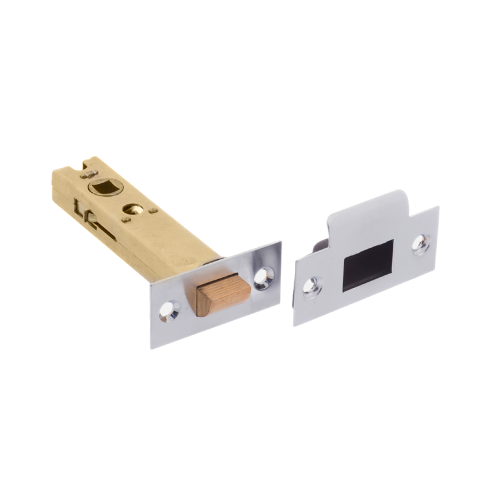 AL4SC Atlantic Heavy Duty Bolt Through Tubular Latch 4" - Satin Chrome