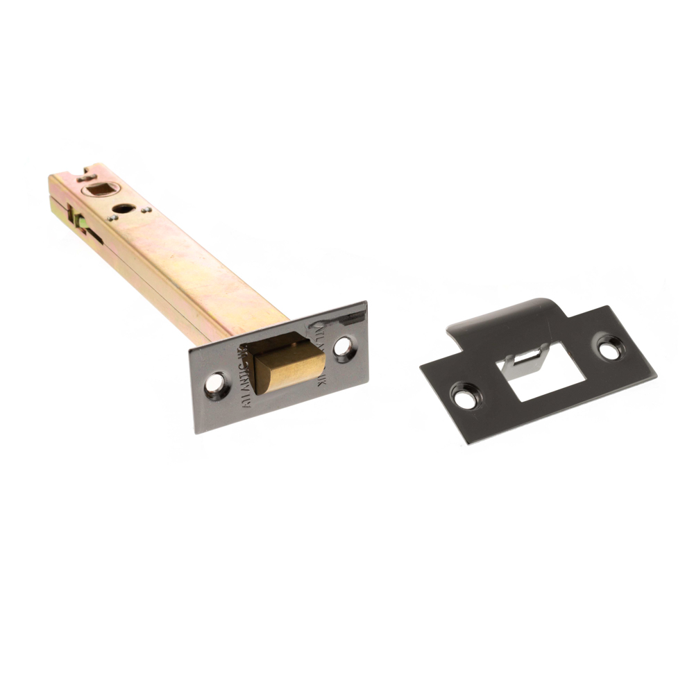 AL6BN Atlantic Heavy Duty Bolt Through Tubular Latch 6" - Black Nickel