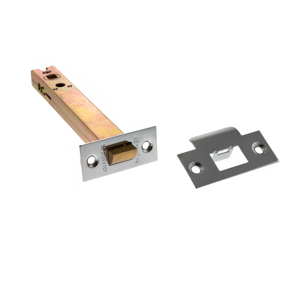 AL6PC Atlantic Heavy Duty Bolt Through Tubular Latch 6" - Polished Chrome