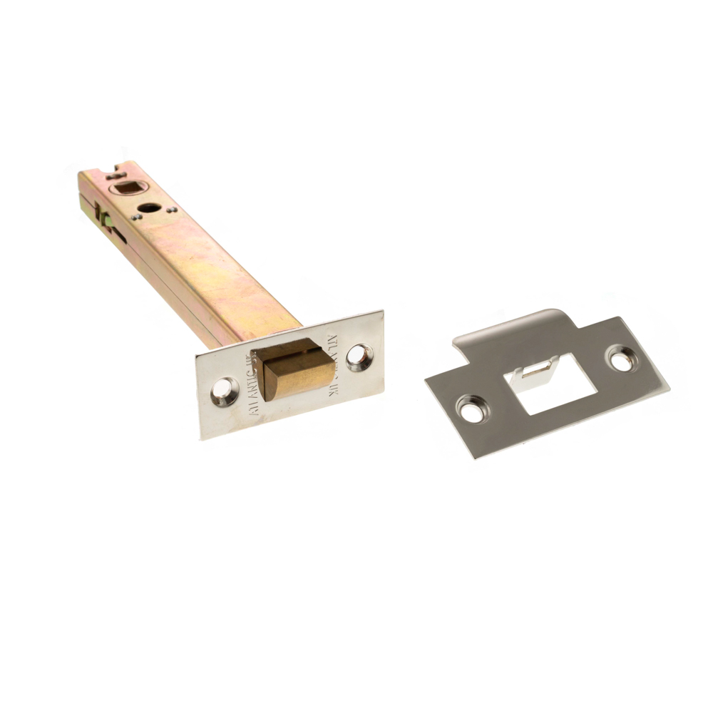AL6PN Atlantic Heavy Duty Bolt Through Tubular Latch 6" - Polished Nickel