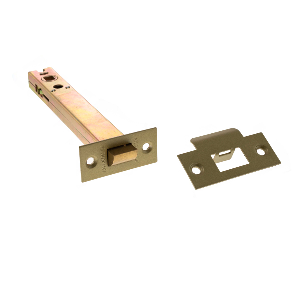 AL6SB Atlantic Heavy Duty Bolt Through Tubular Latch 6" - Satin Brass