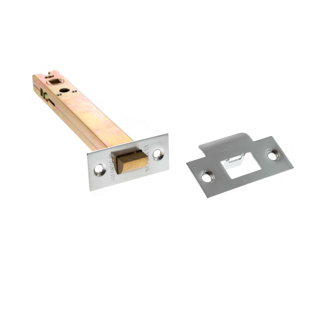 AL6SC Atlantic Heavy Duty Bolt Through Tubular Latch 6" - Satin Chrome