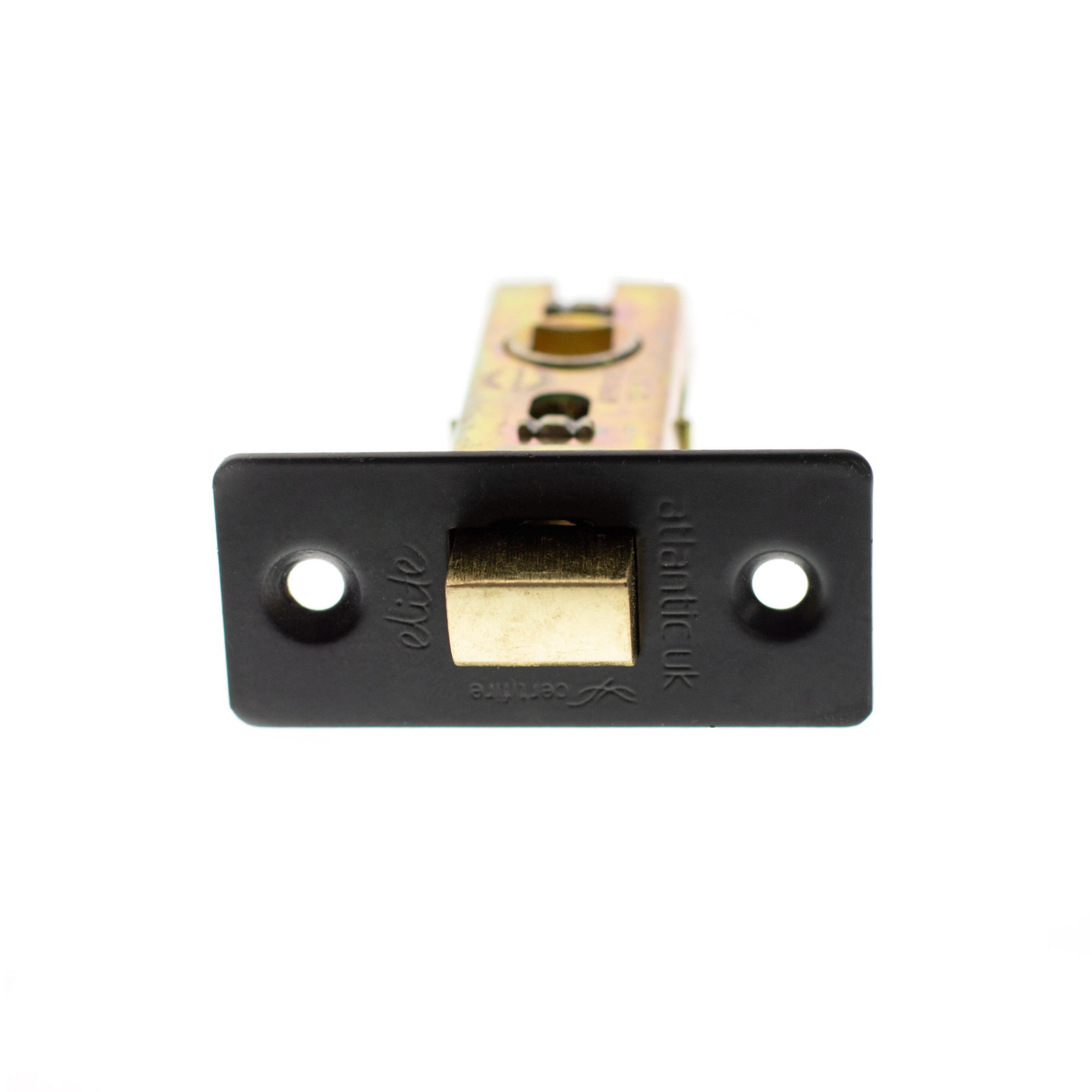 ALCE3MB Atlantic Fire-Rated CE Marked Bolt Through Tubular Latch 3" - Matt Black