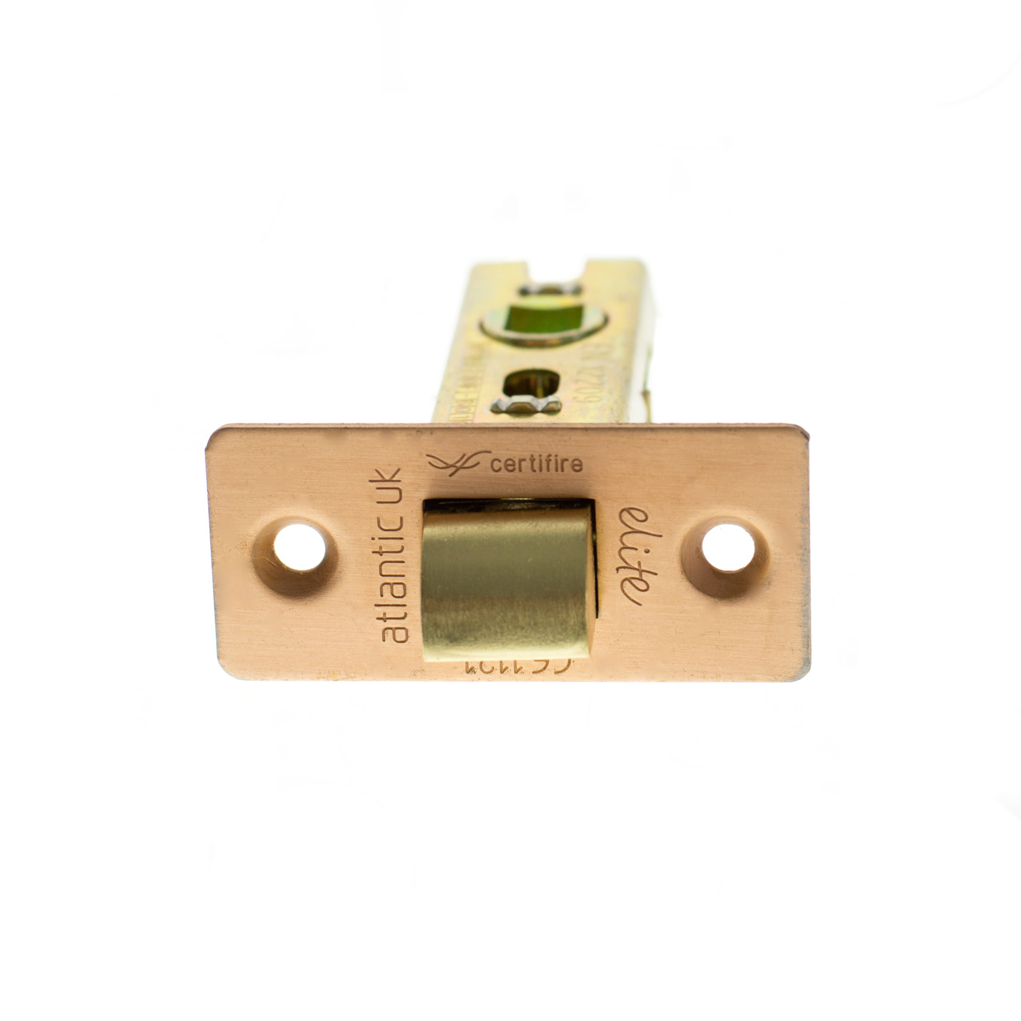 ALCE3USC Atlantic Fire-Rated CE Marked Bolt Through Tubular Latch 3" - Urban Satin Copper