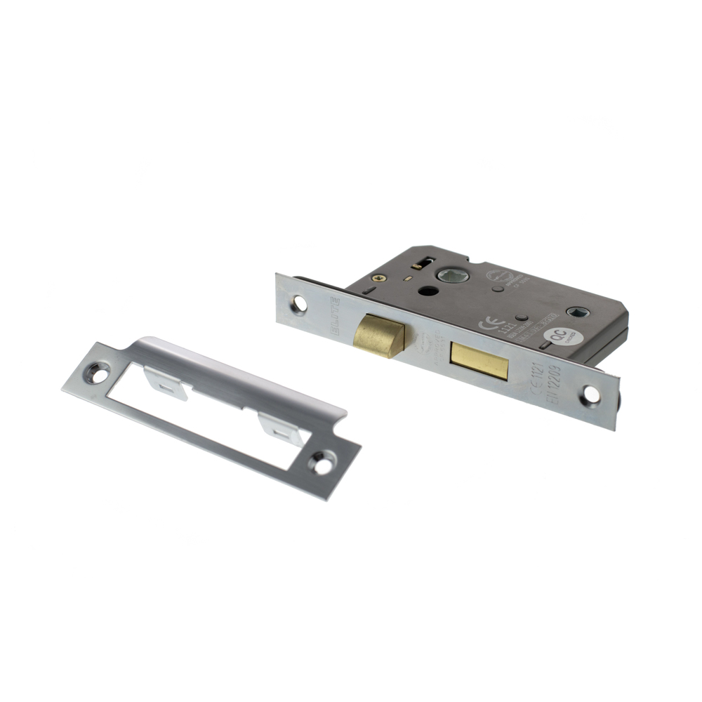 ALKBATH25SC Atlantic Bathroom Lock [CE] 2.5" - Satin Chrome