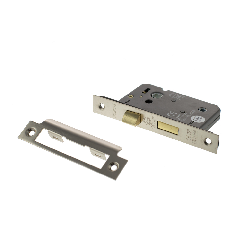 ALKBATH25SN Atlantic Bathroom Lock [CE] 2.5" - Satin Nickel