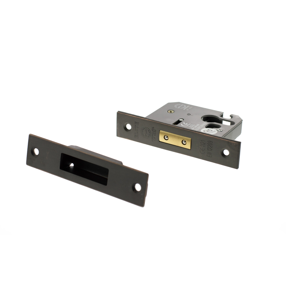 ALKDEADE3AC Atlantic Euro Deadlock [CE] 3" - Antique Copper