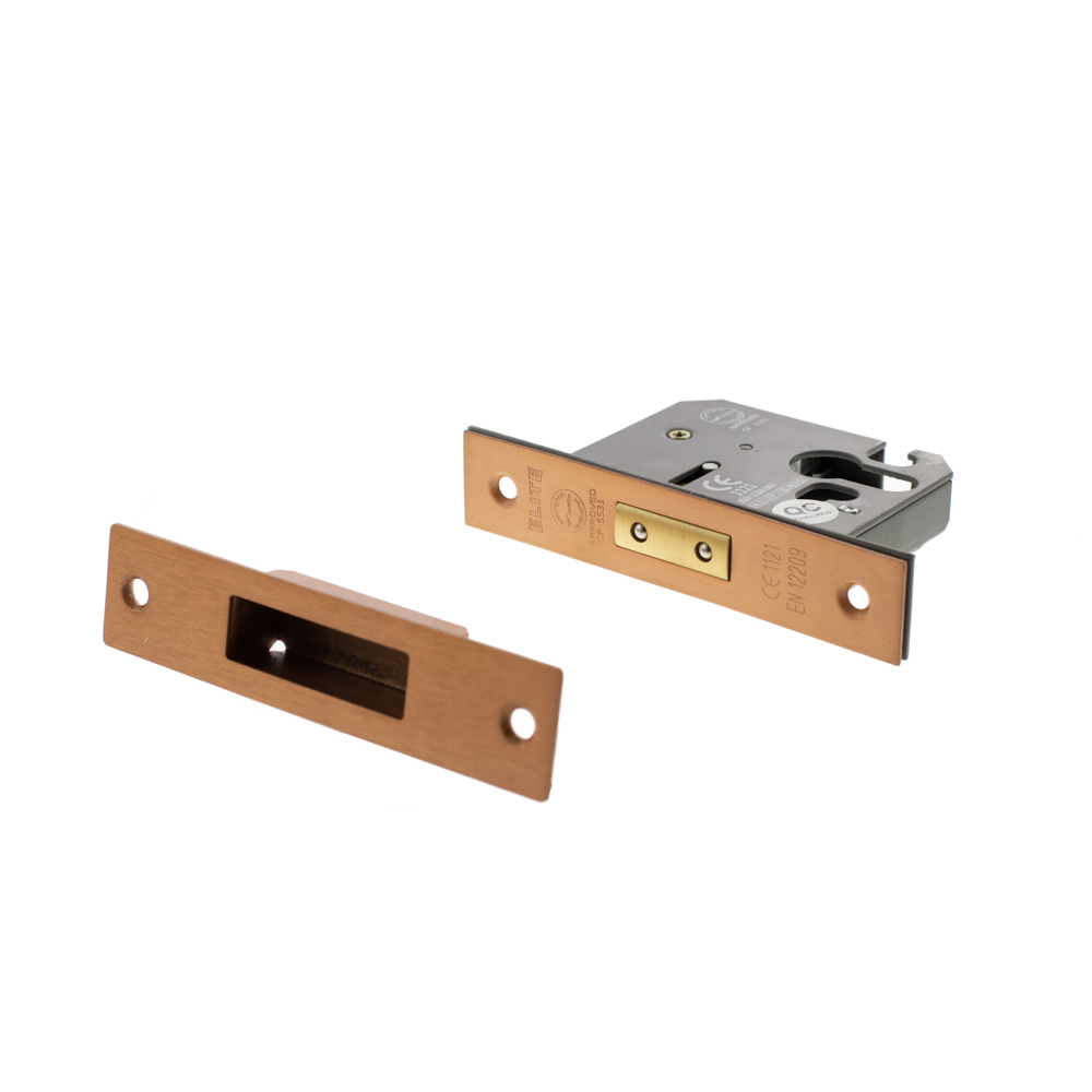 ALKDEADE3USC Atlantic Euro Deadlock [CE] 3" - Urban Satin Copper
