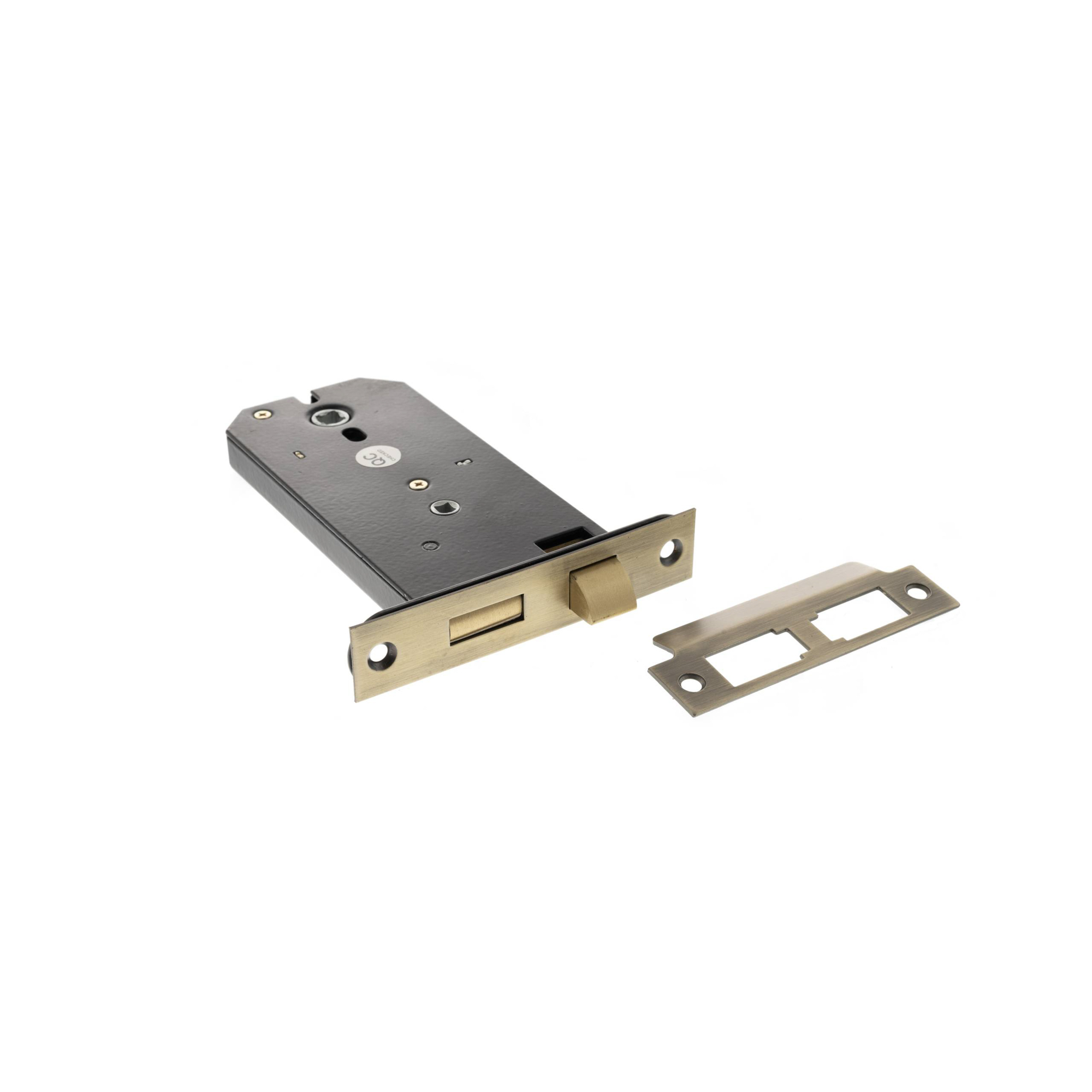 ALKHZBMAB Atlantic Horizontal Bathroom Sashlock 6" - Matt Antique Brass
