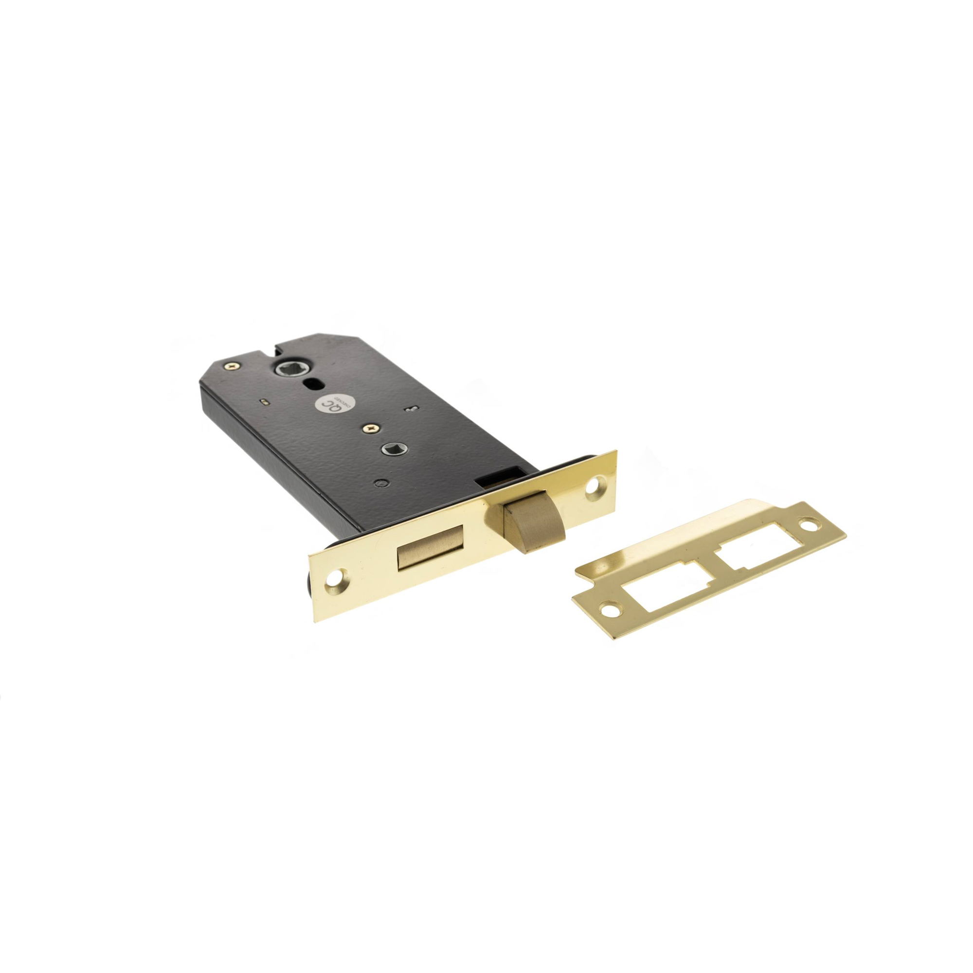 ALKHZBPB Atlantic Horizontal Bathroom Sashlock 6" - Polished Brass