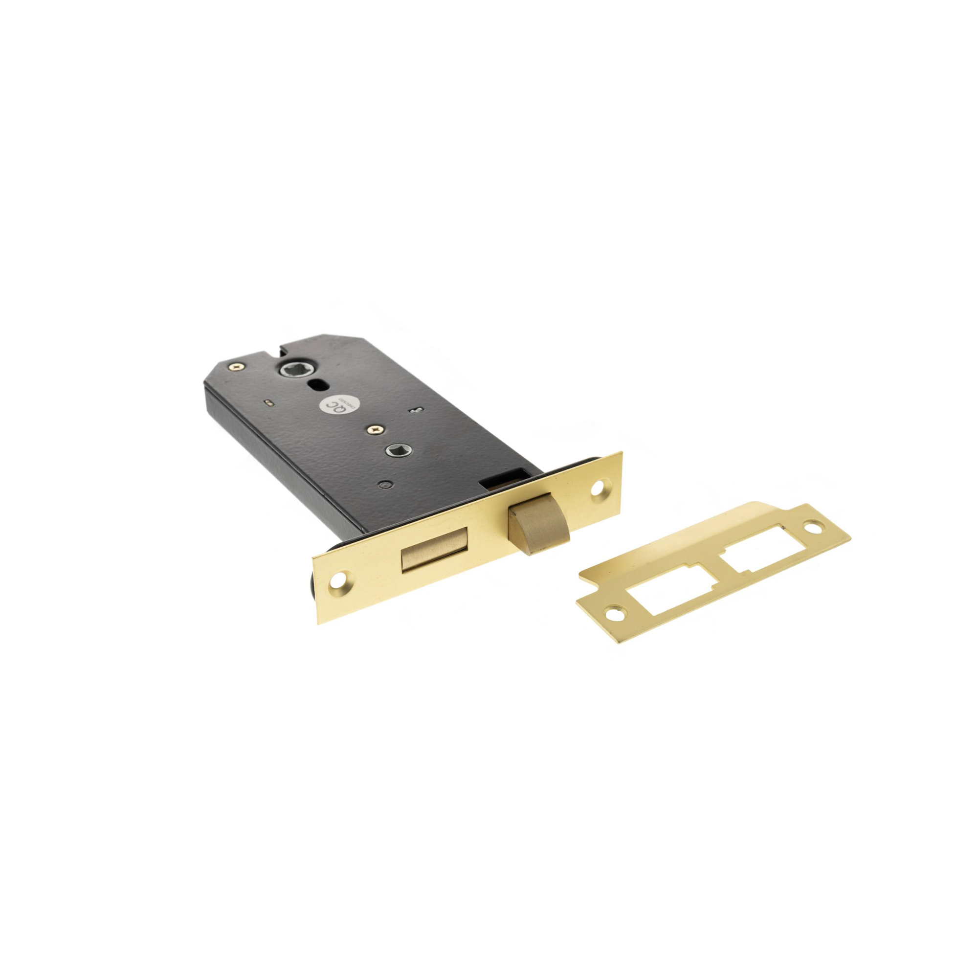 ALKHZBSB Atlantic Horizontal Bathroom Sashlock 6" - Satin Brass