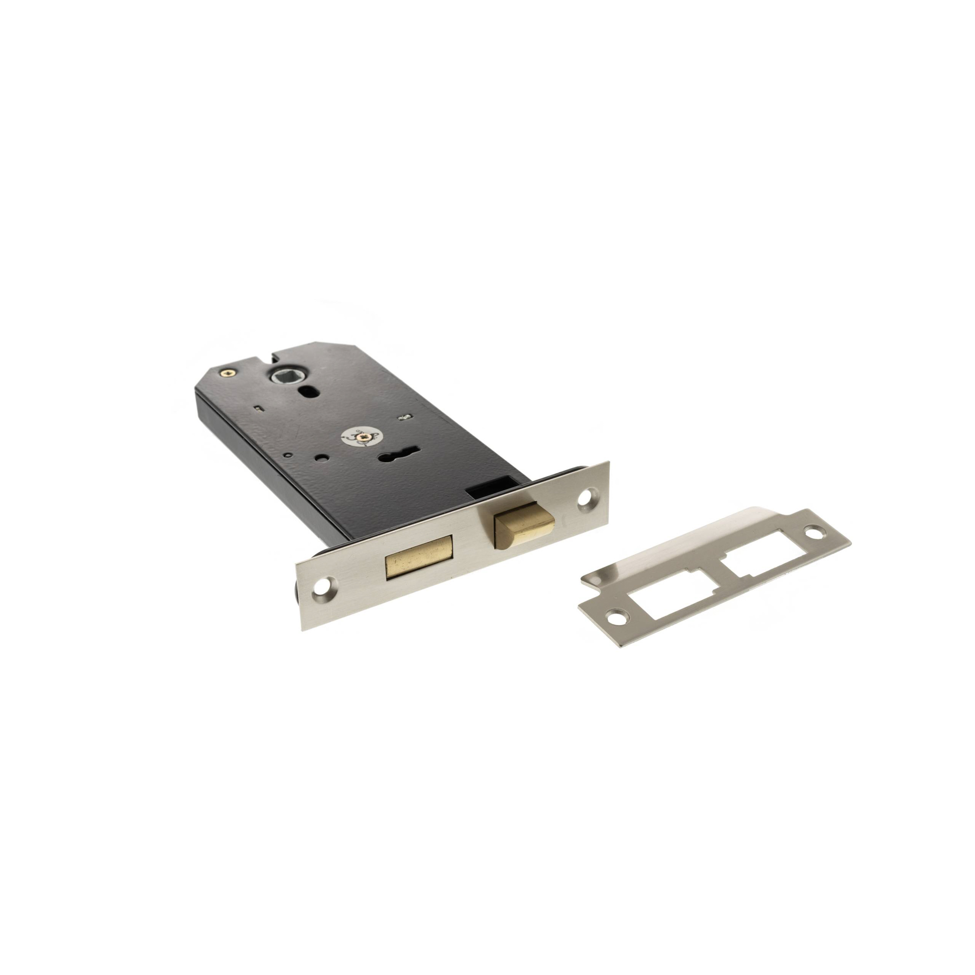ALKHZSSN Atlantic Horizontal 3 Lever Sashlock 6" - Satin Nickel