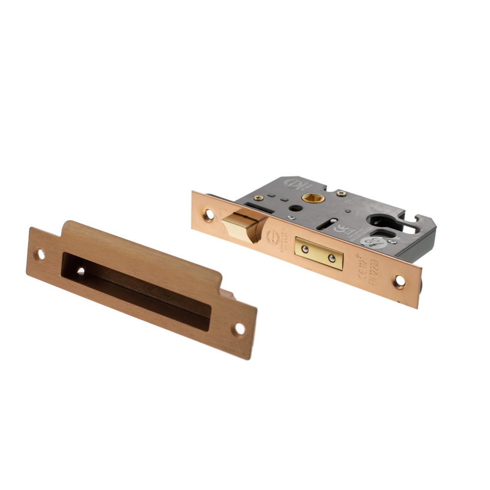 ALKSASHE25USC Atlantic Euro Sashlock [CE] 2.5" - Urban Satin Copper