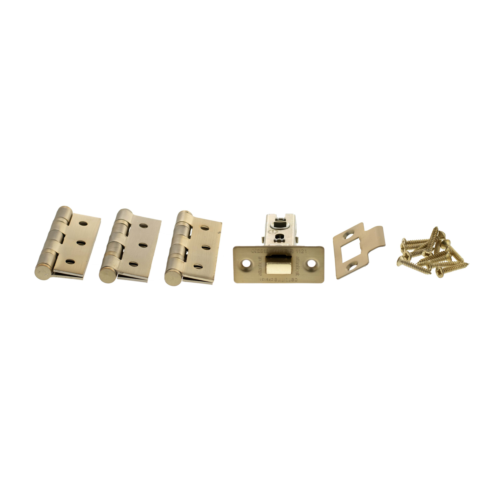 2.5″ Latch + 3″x2″ Hinges x3