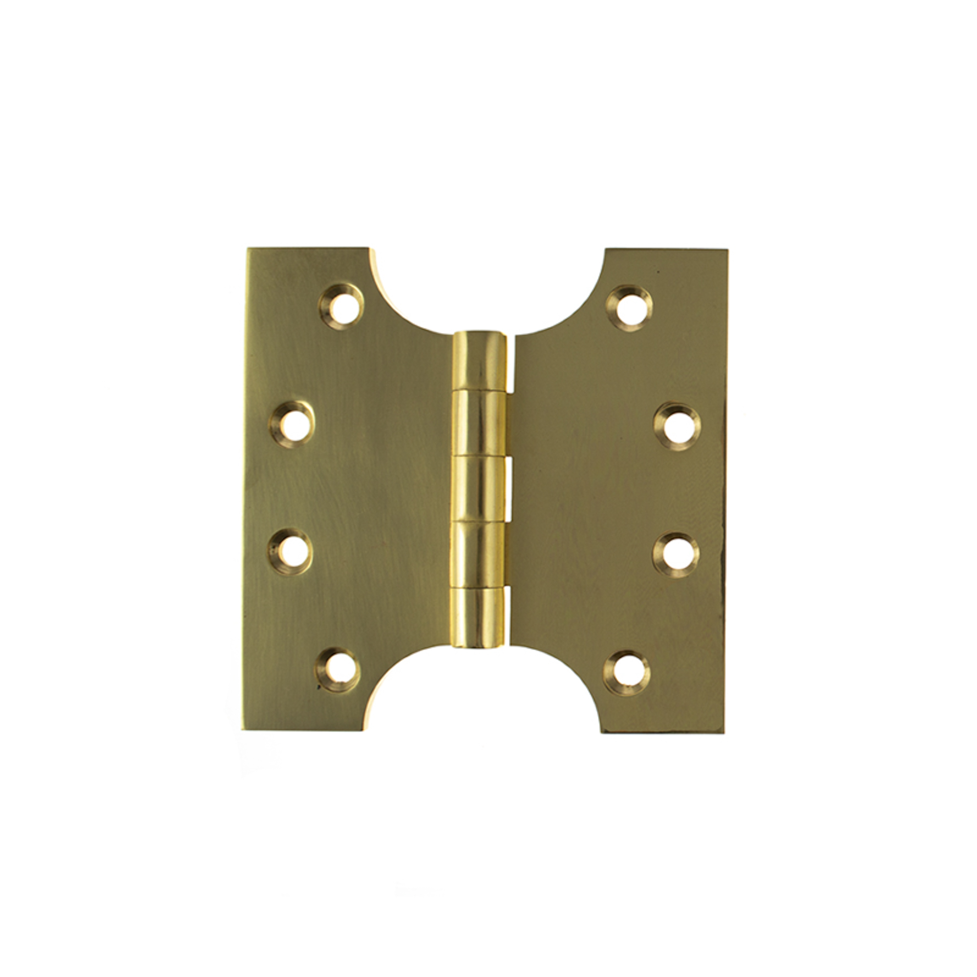 APH424PB Atlantic (Solid Brass) Parliament Hinges 4" x 2" x 4mm - Polished Brass