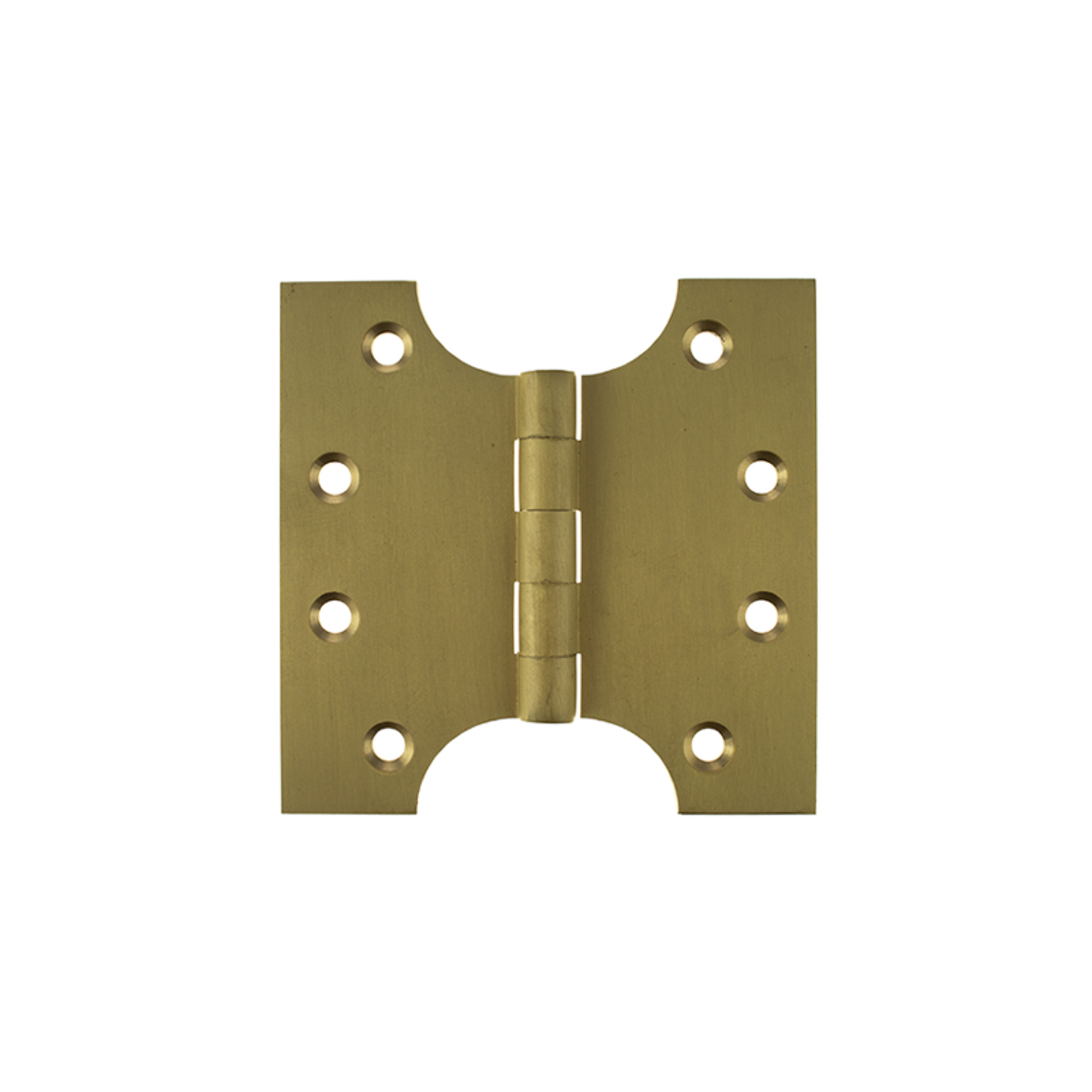 APH424SB Atlantic (Solid Brass) Parliament Hinges 4" x 2" x 4mm - Satin Brass