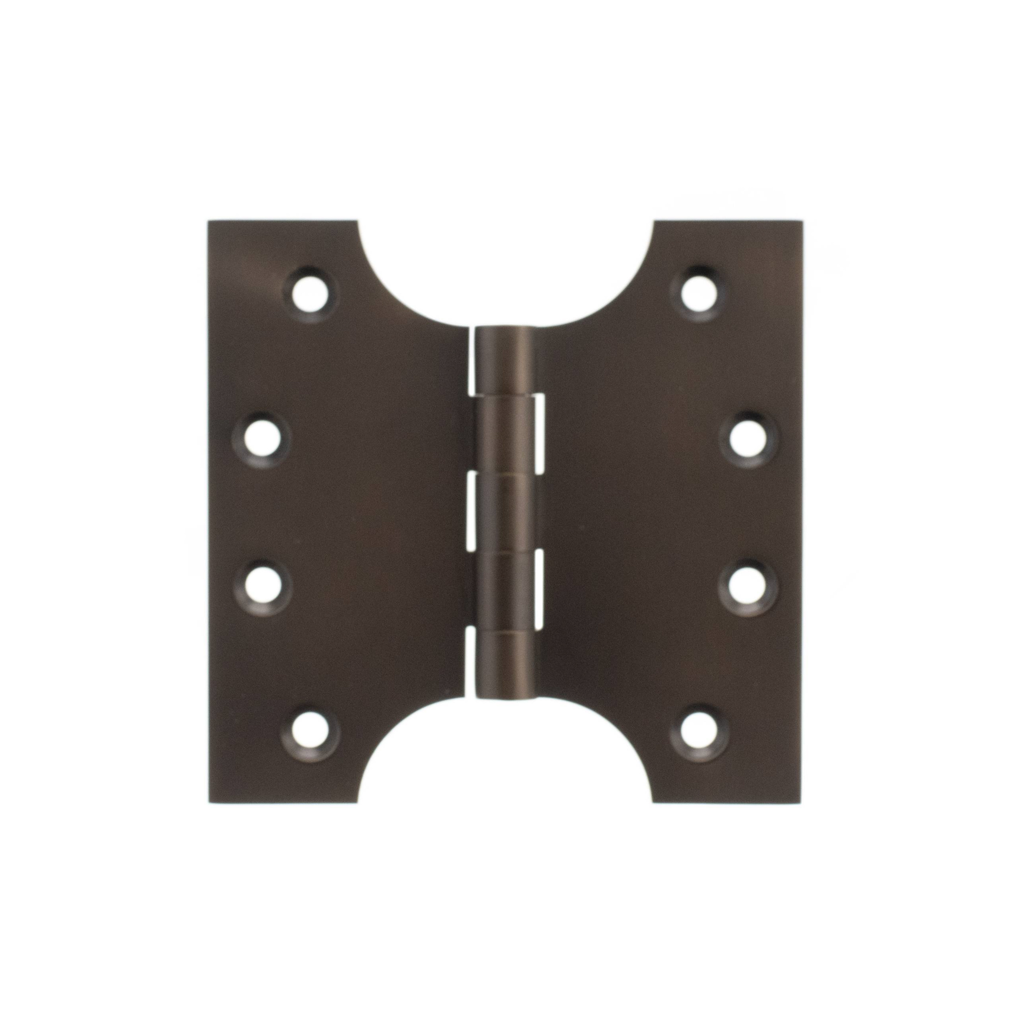 APH424UDB Atlantic (Solid Brass) Parliament Hinges 4" x 2" x 4mm - Urban Dark Bronze