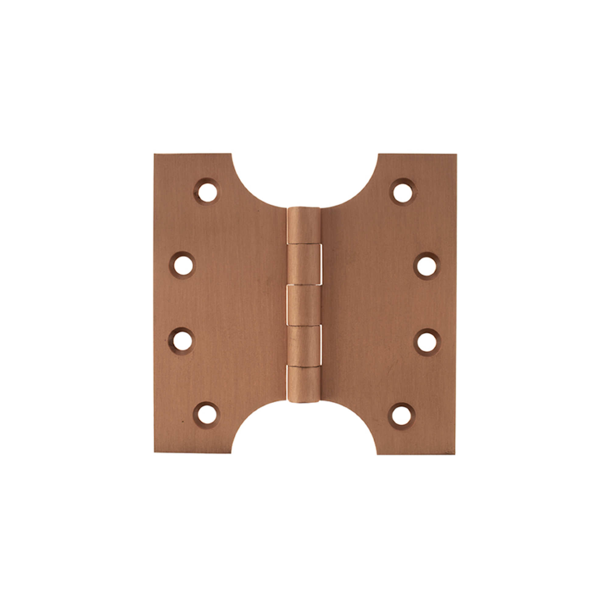 APH424USC Atlantic (Solid Brass) Parliament Hinges 4" x 2" x 4mm - Urban Satin Copper
