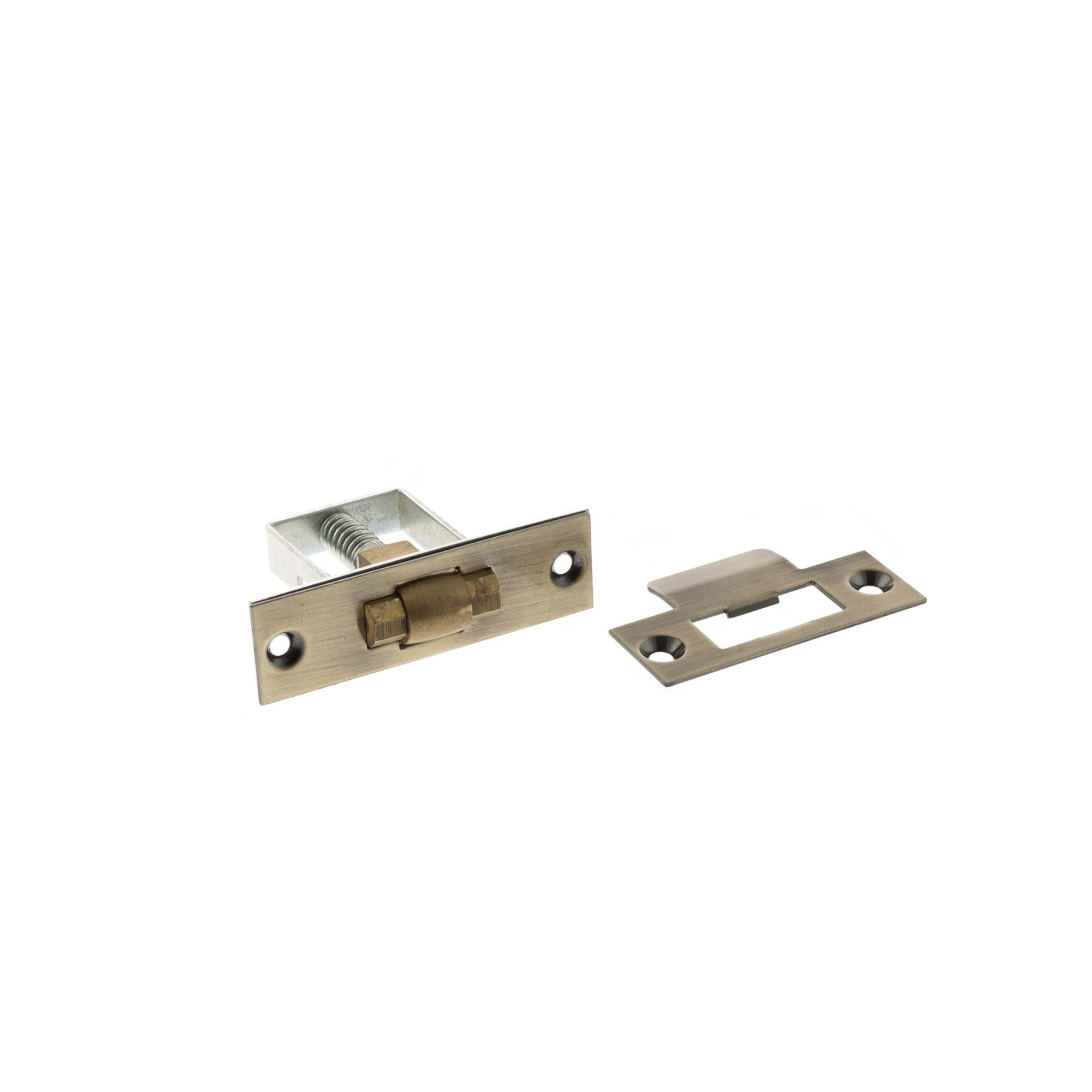 ARCAAB Atlantic Adjustable Architectural Heavy Duty Roller Catch - Antique Brass