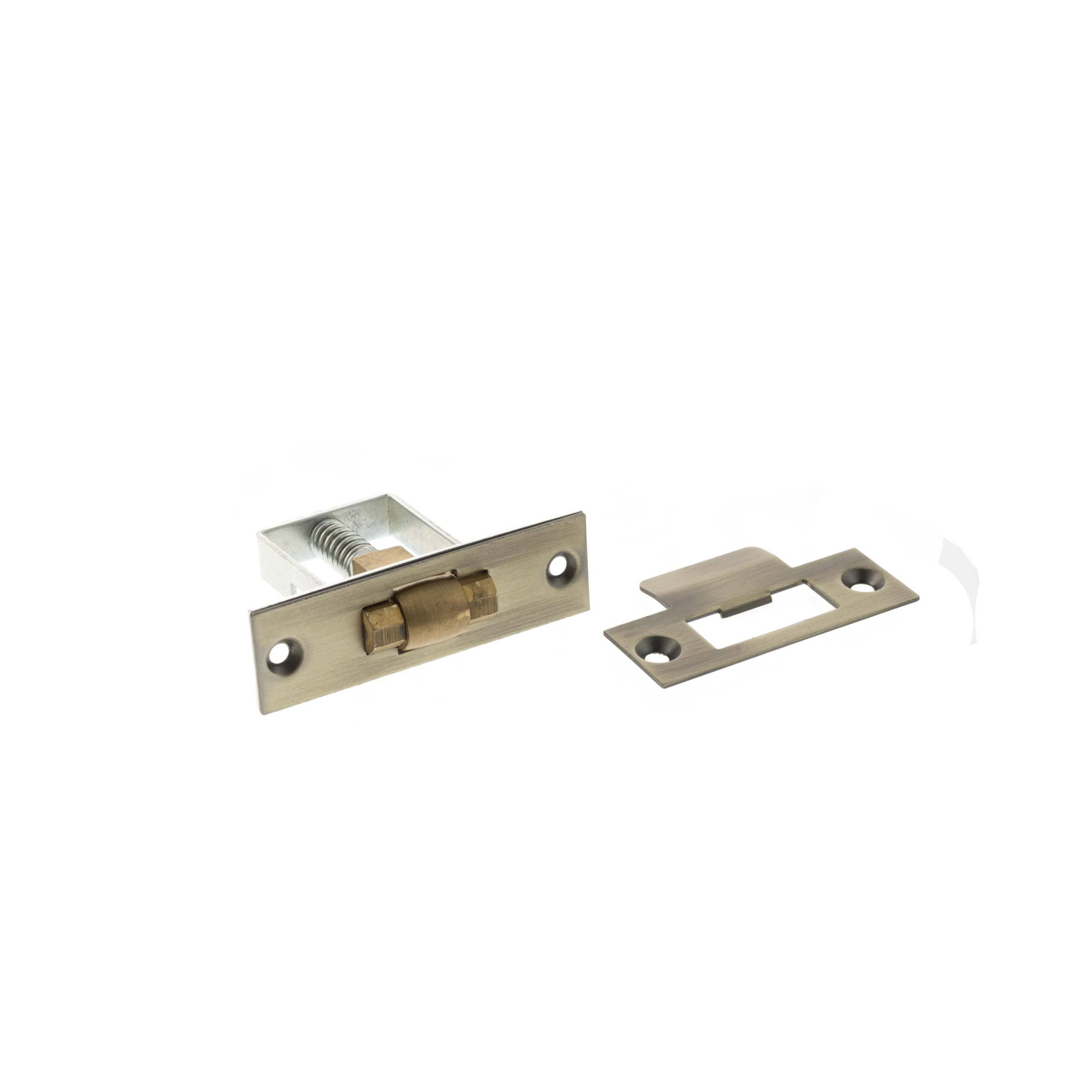 ARCAMAB Atlantic Adjustable Architectural Heavy Duty Roller Catch - Matt Antique Brass