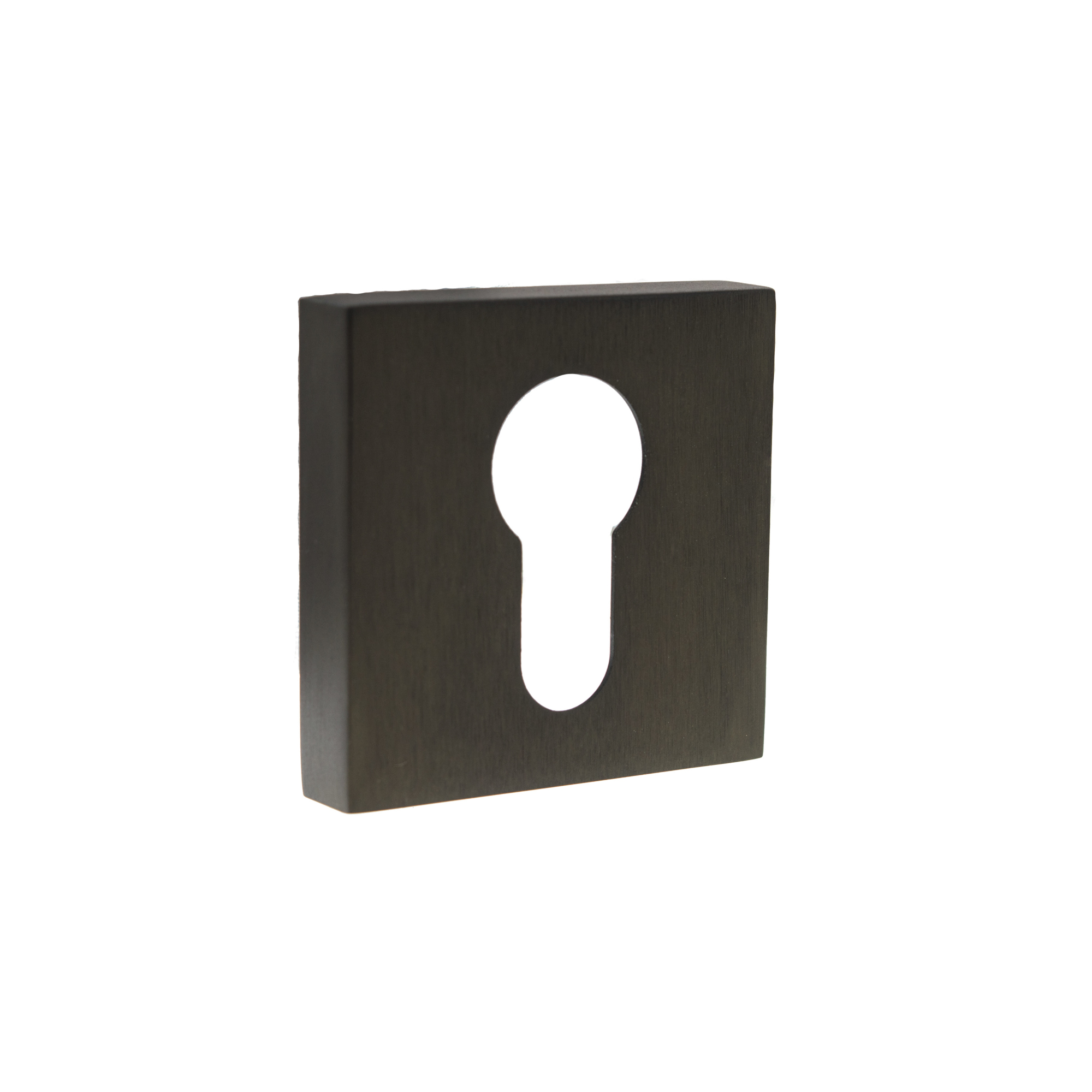 FMSEUDB Forme Euro Escutcheons on Minimal Square Rose - Urban Dark Bronze