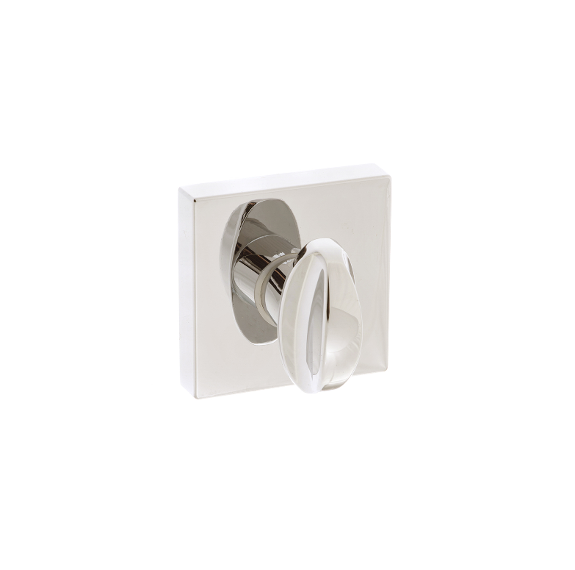 FMSWCPN Forme WC Turn and Release on Minimal Square Rose - Polished Nickel