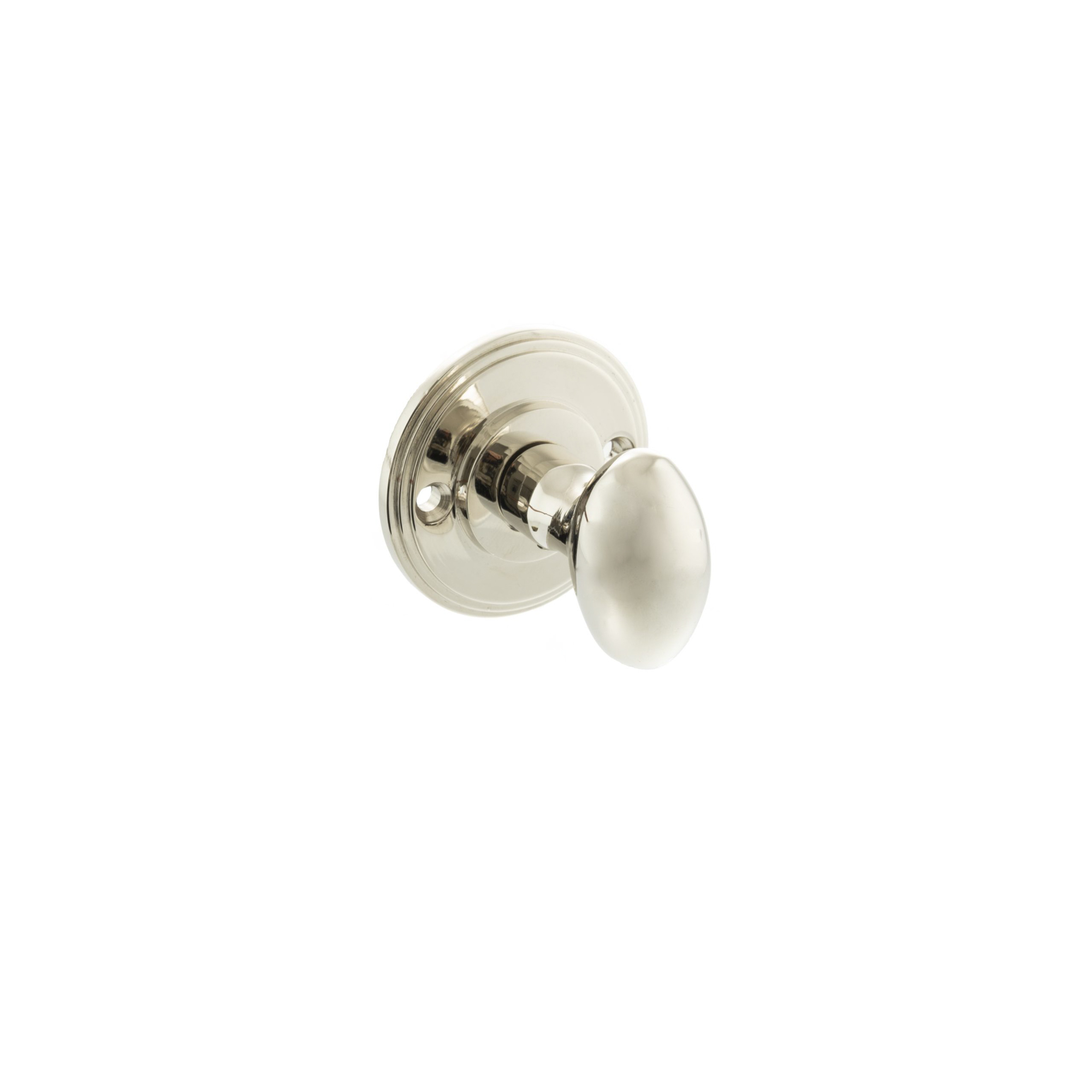 MHOWCPN Millhouse Brass Solid Brass Oval WC Turn and Release - Polished Nickel