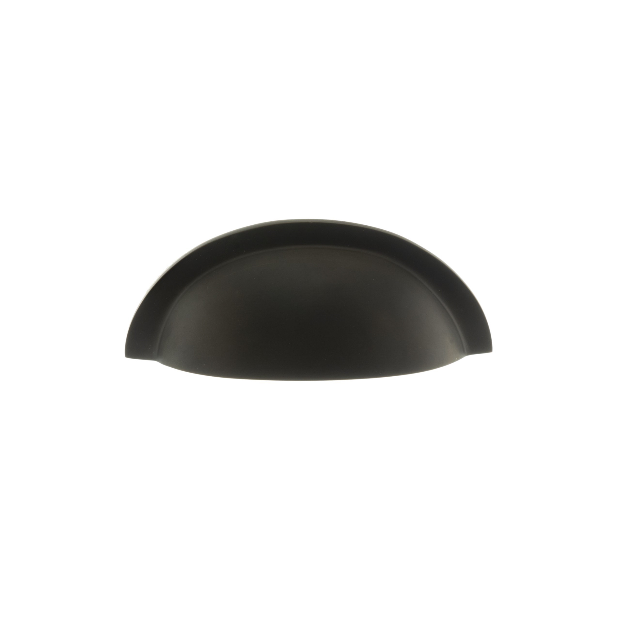 OEC1176UDB Old English Winchester Solid Brass Cabinet Cup Pull on Concealed Fix - Urban Dark Bronze