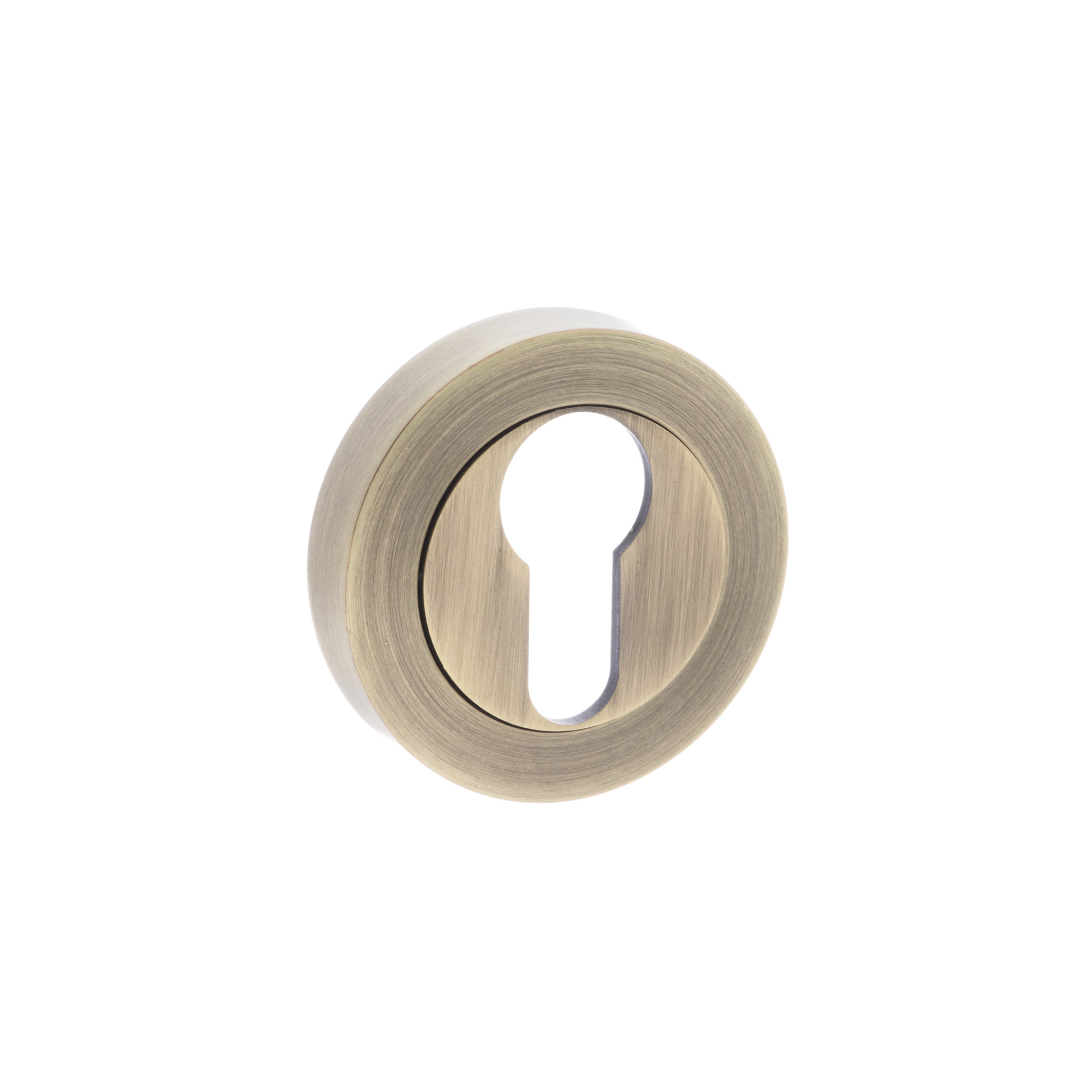 OEESCEMAB Old English Euro Escutcheons - Matt Antique Brass
