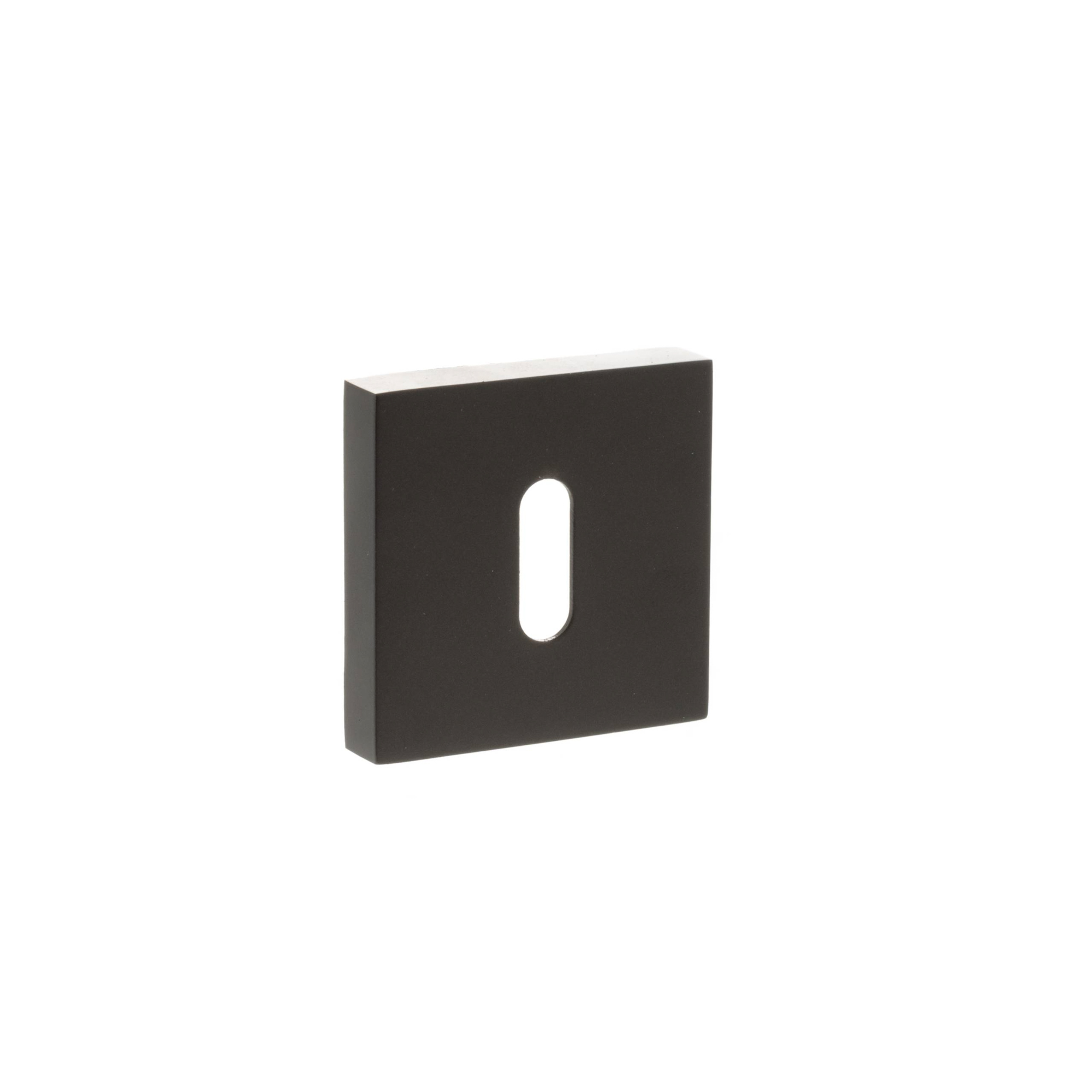 S4ESCKSUDB STATUS Key Escutcheons on S4 Square Rose - Urban Dark Bronze