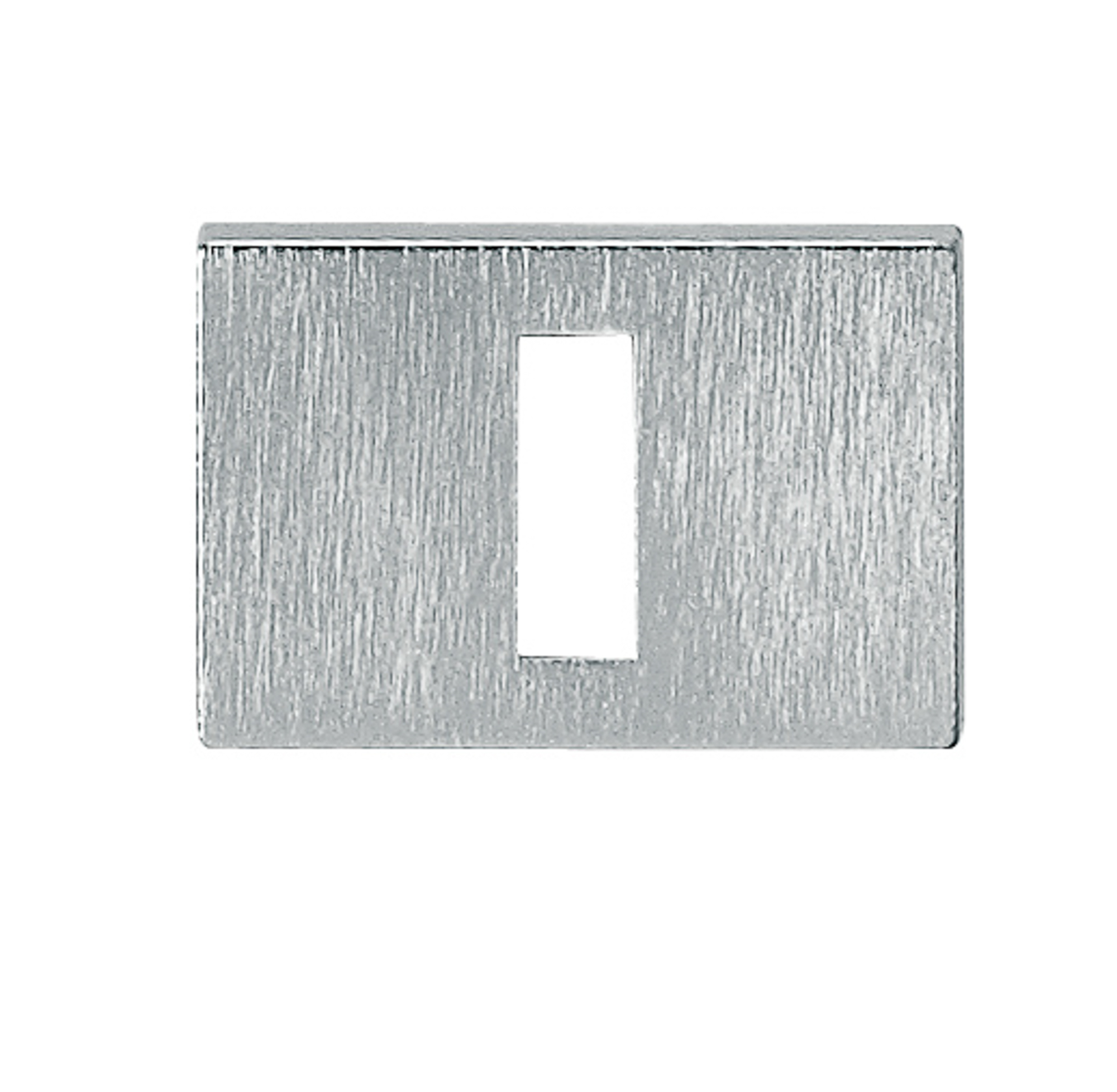 TESCKLSC Tupai Rapido RetaLine/VersaLine Key Escutcheons on Long Rose - Satin Chrome
