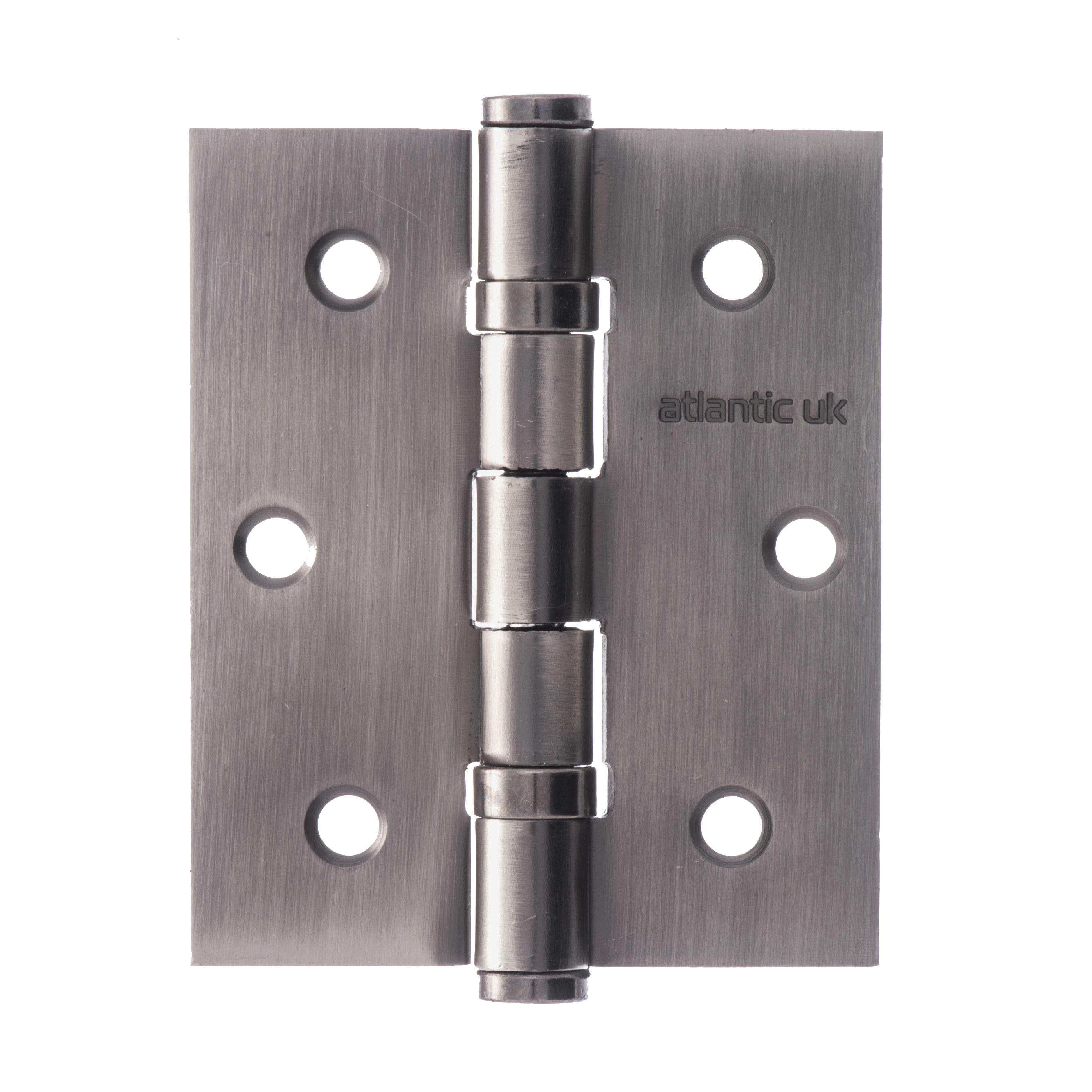 A2HB32525MBN Atlantic Ball Bearing Hinges 3" x 2.5" x 2.5mm - Matt Gun Metal