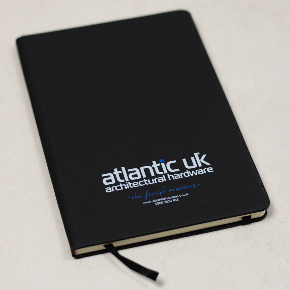 AUKNOTEBOOK Atlantic Branded A5 Soft Touch Notebook